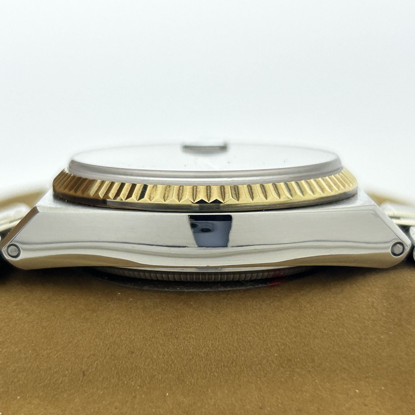 Rolex Datejust Oysterquartz 17013 (1978) - Blue dial 36 mm Gold/Steel case (4/8)