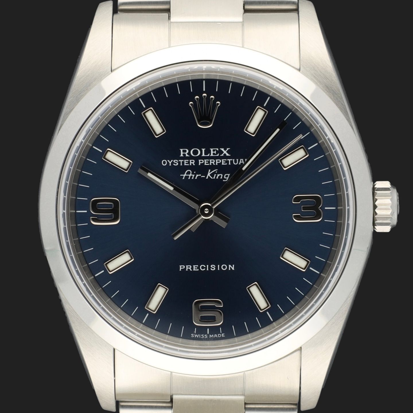 Rolex Air-King 14000 (2003) - 34 mm Steel case (2/8)