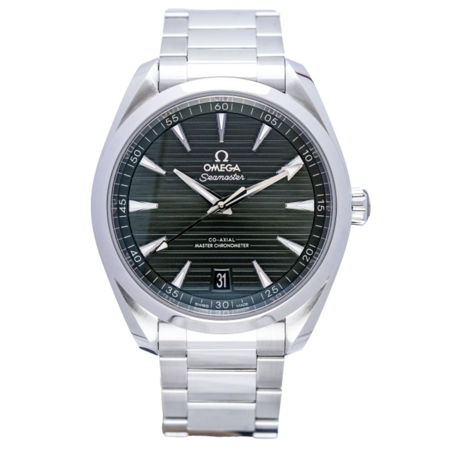 Omega Seamaster Aqua Terra 220.10.41.21.10.001 (2021) - Groen wijzerplaat 41mm Staal (1/5)