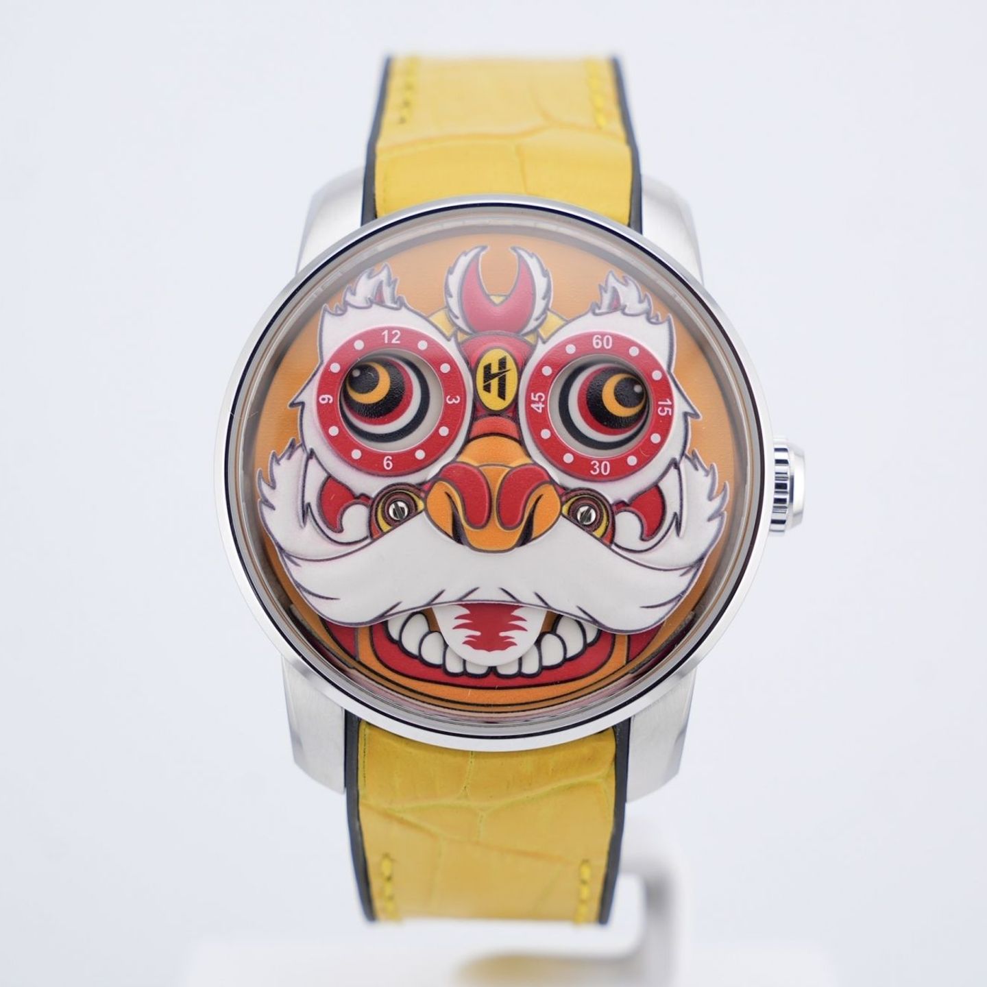 Lucky harvey Unknown Yellow Lion Dance (2025) - Yellow dial 43 mm Steel case (1/8)