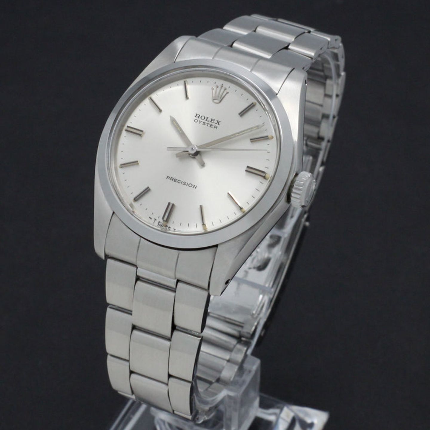 Rolex Oyster Precision 6426 (1974) - Silver dial 34 mm Steel case (4/7)