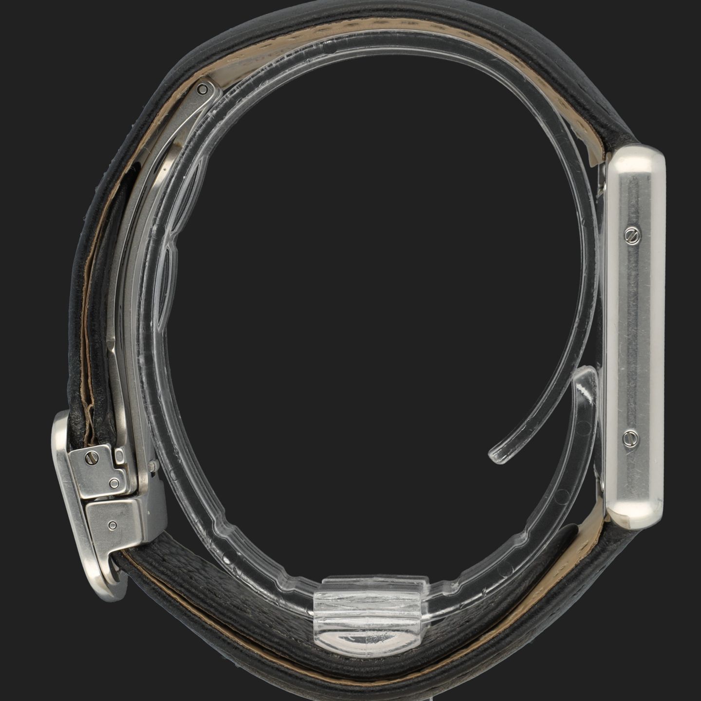 Cartier Tank Solo WSTA0028 (Onbekend (willekeurig serienummer)) - Wit wijzerplaat 35mm Staal (5/8)