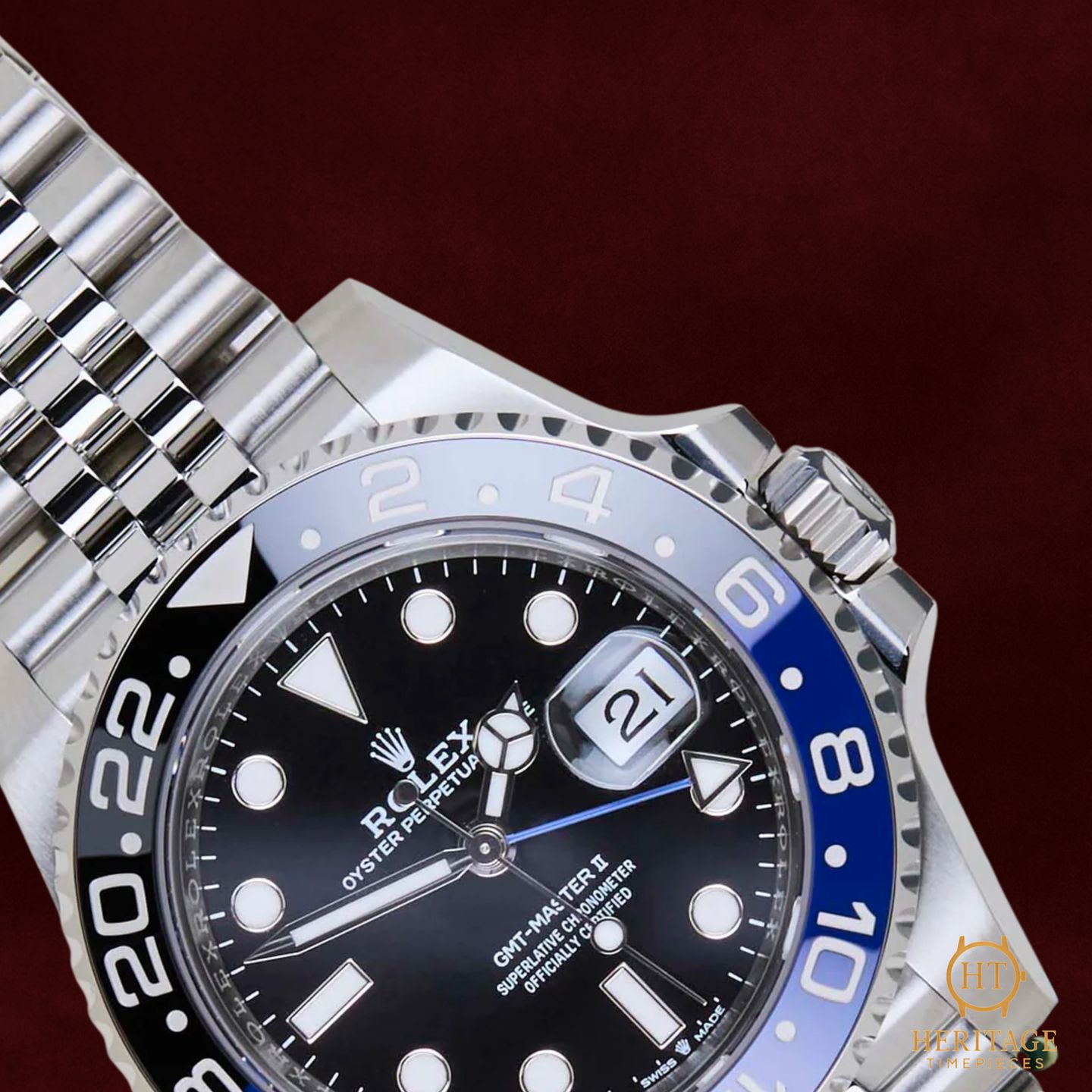Rolex GMT-Master II 126710BLNR (2026) - Zwart wijzerplaat 40mm Staal (4/8)
