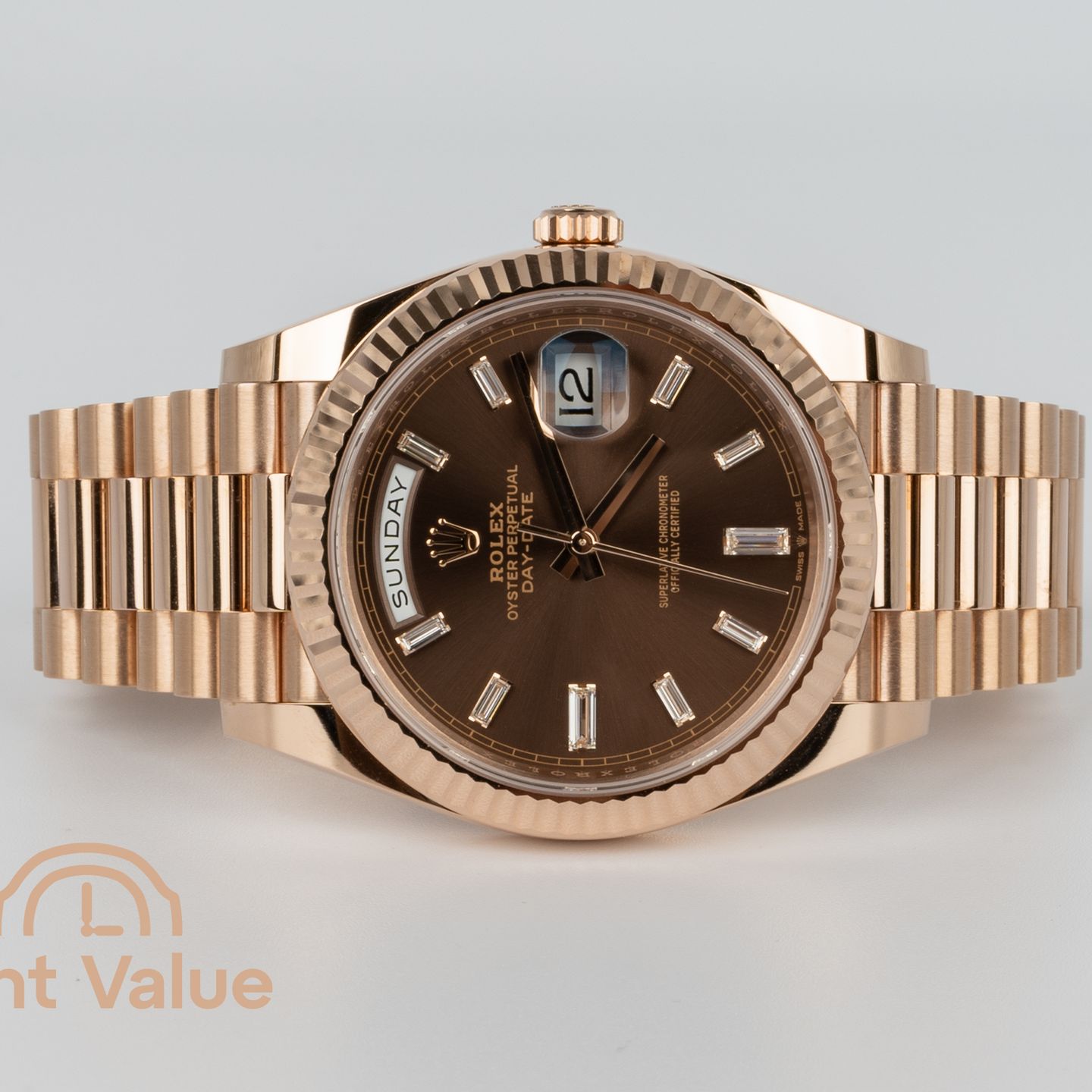 Rolex Day-Date 40 228235 (2022) - 40 mm Rose Gold case (2/7)