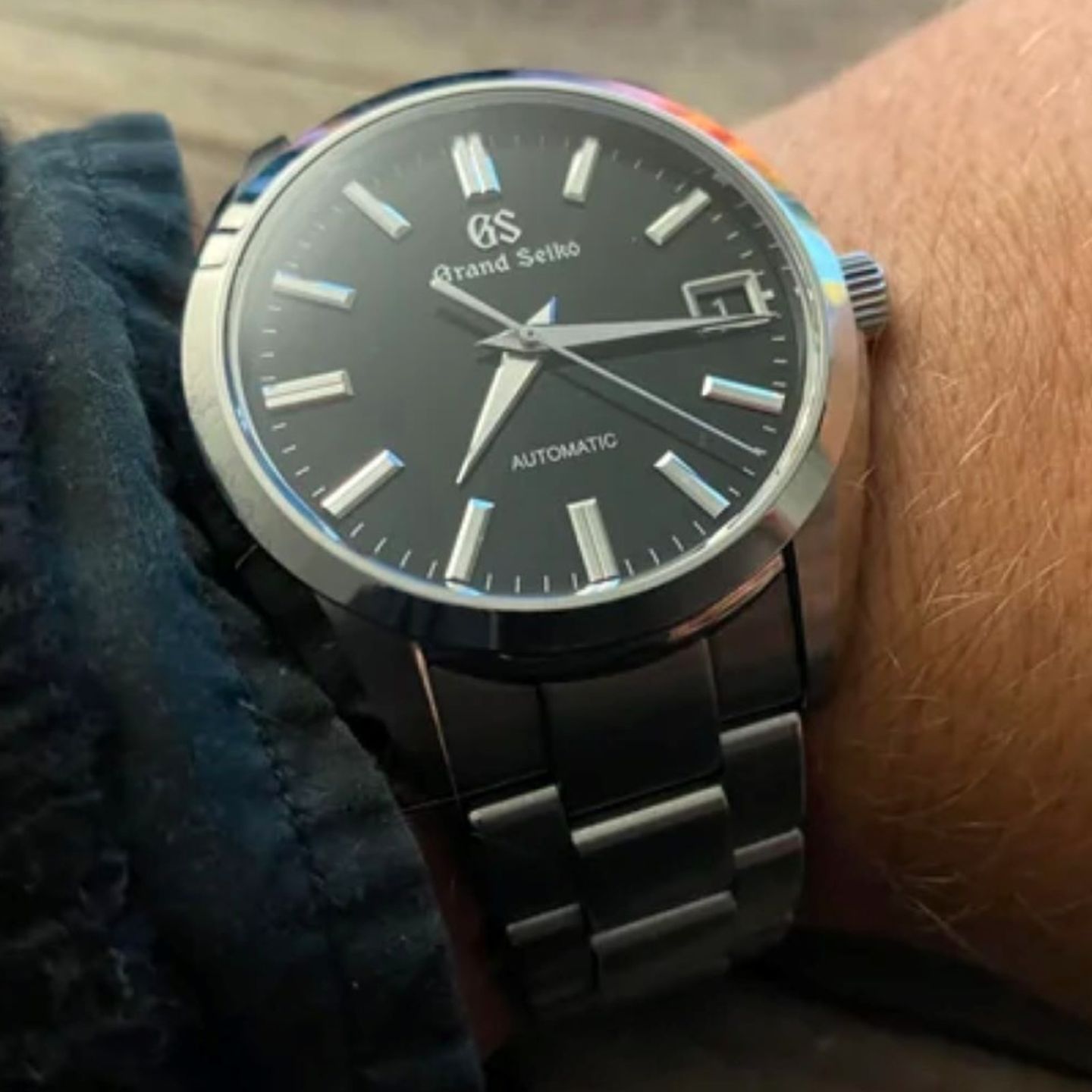 Grand Seiko Heritage Collection SBGR309 (2023) - Zwart wijzerplaat 42mm Staal (1/1)