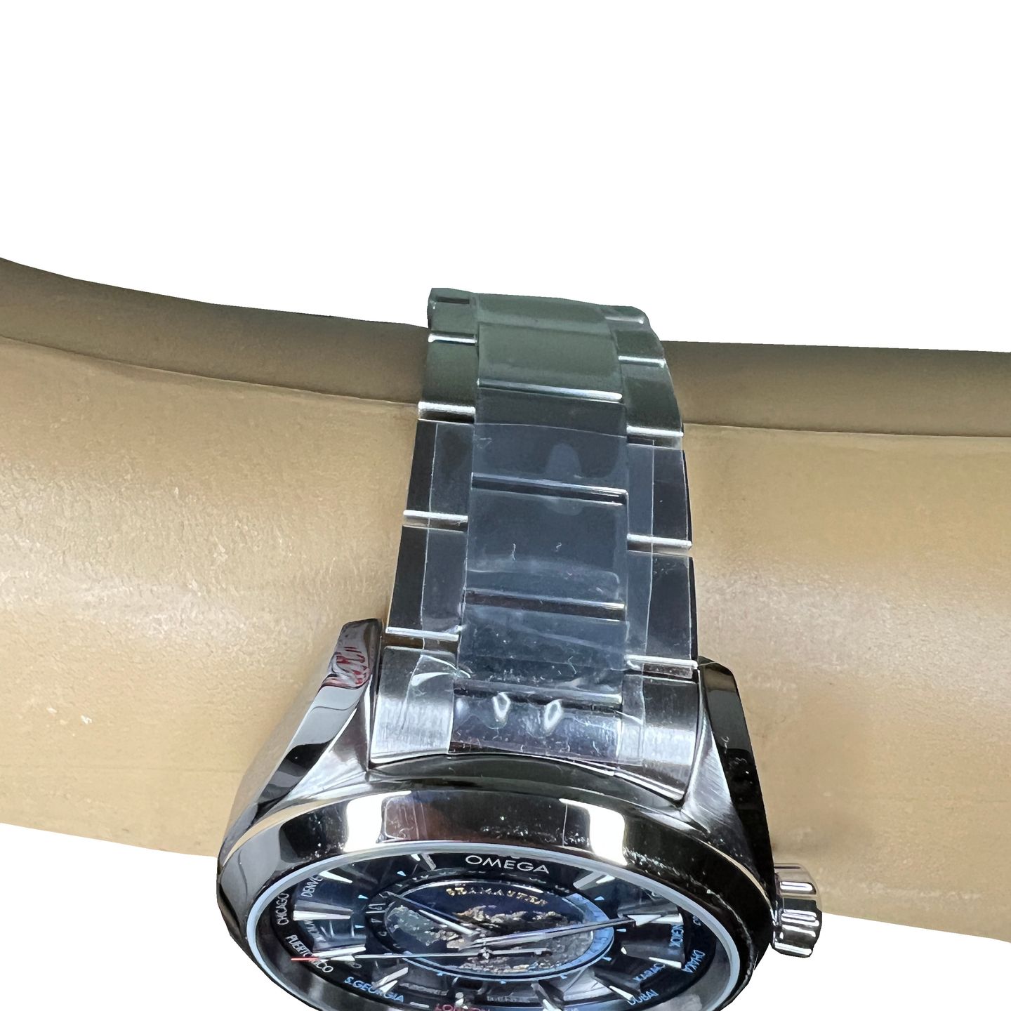 Omega Seamaster Aqua Terra 220.10.43.22.03.001 (2024) - Blue dial 43 mm Steel case (7/8)