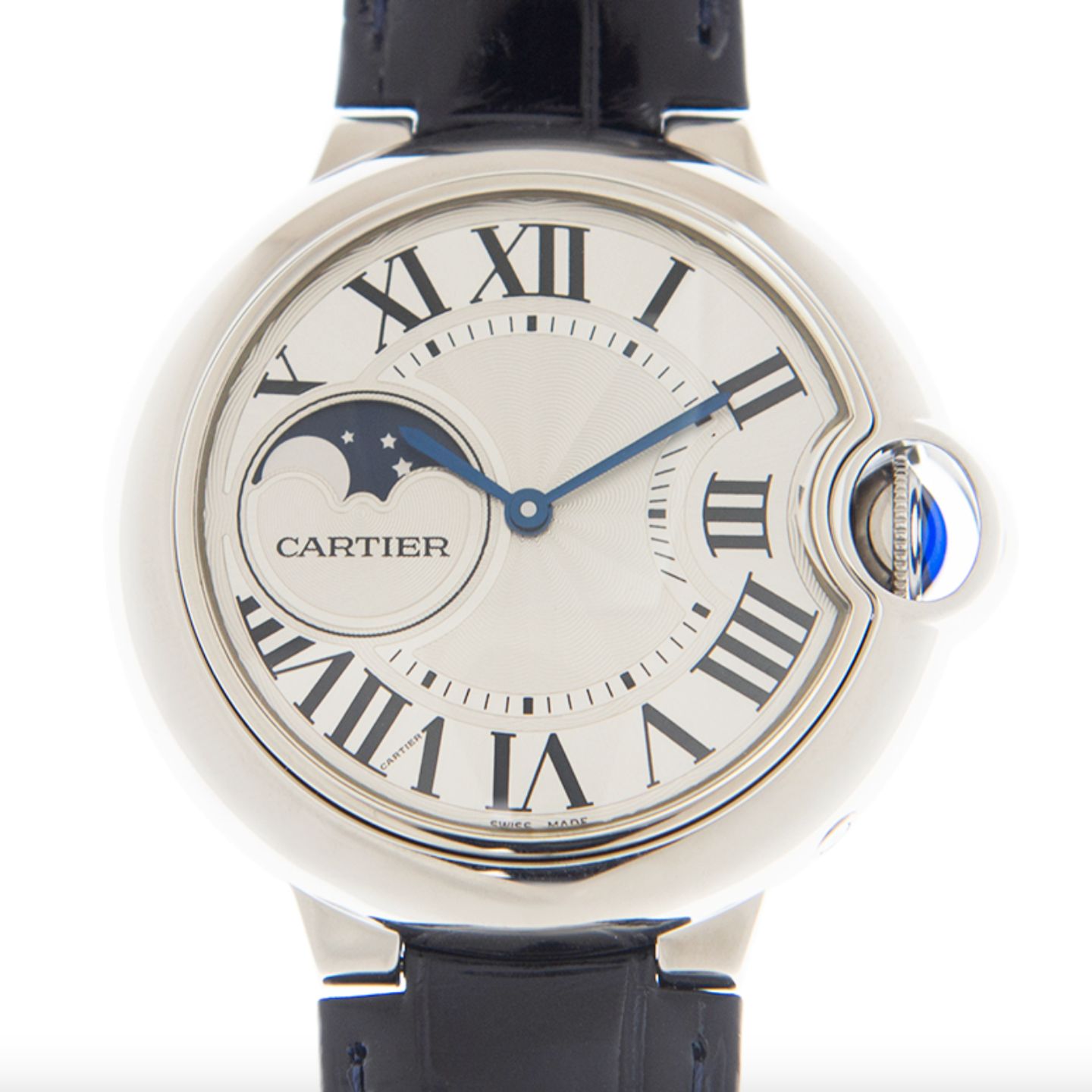 Cartier Ballon Bleu 36mm WSBB0029 (2024) - Zilver wijzerplaat 37mm Staal (1/1)