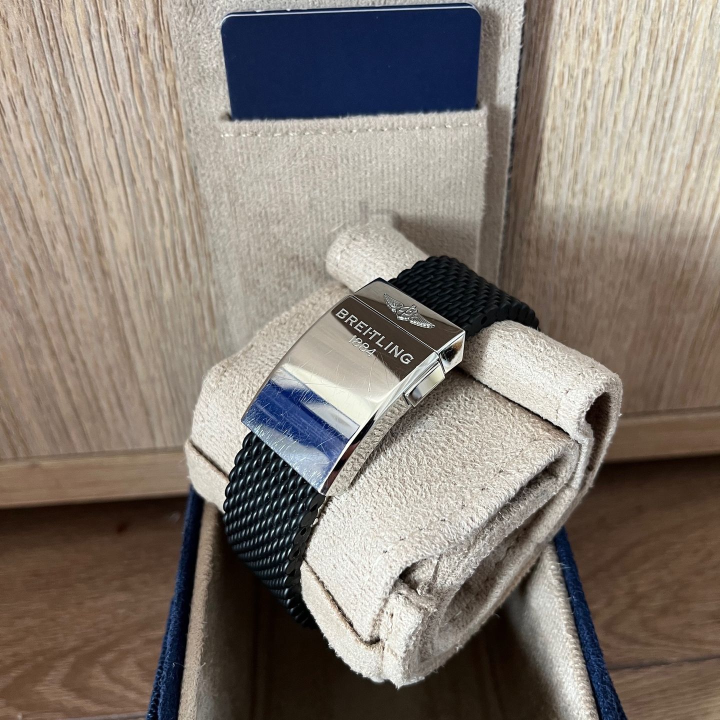 Breitling Superocean Heritage II Chronograph U13313121B1S1 (2022) - Zwart wijzerplaat 44mm Staal (6/8)