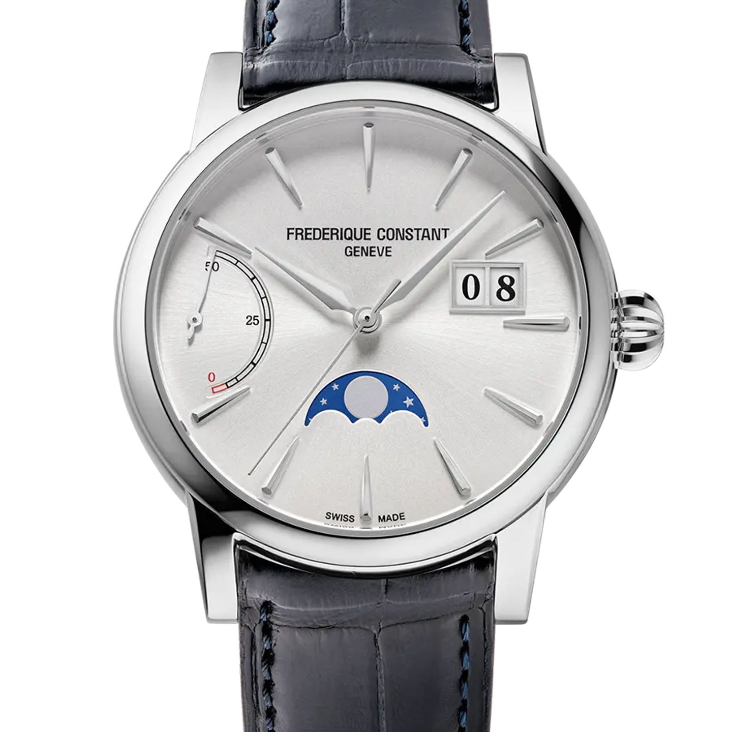 Frederique Constant Manufacture Classic FC-735S3H6 (2025) - Blauw wijzerplaat 40mm Staal (1/1)