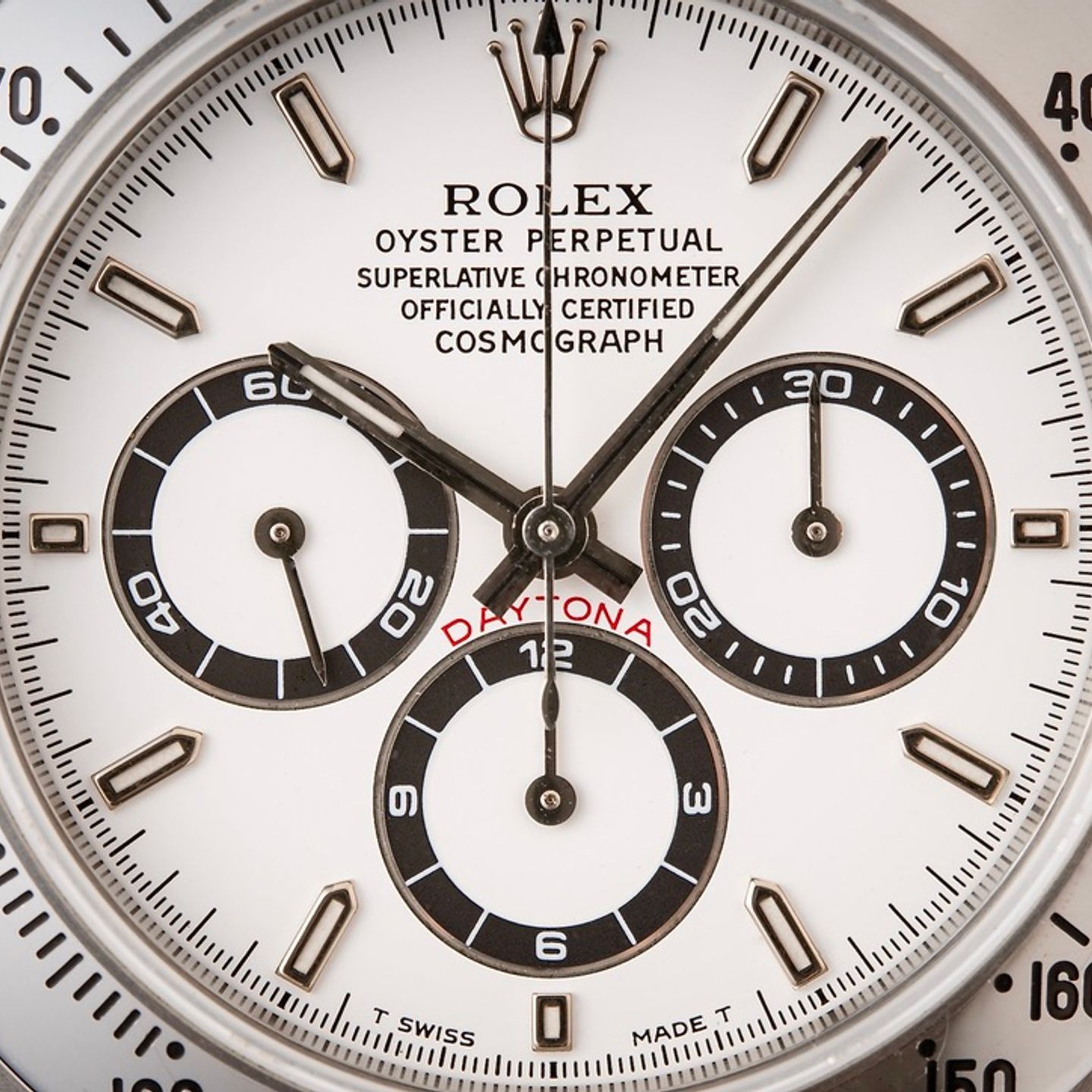 Rolex Daytona 16520 (1995) - Wit wijzerplaat 40mm Staal (3/8)