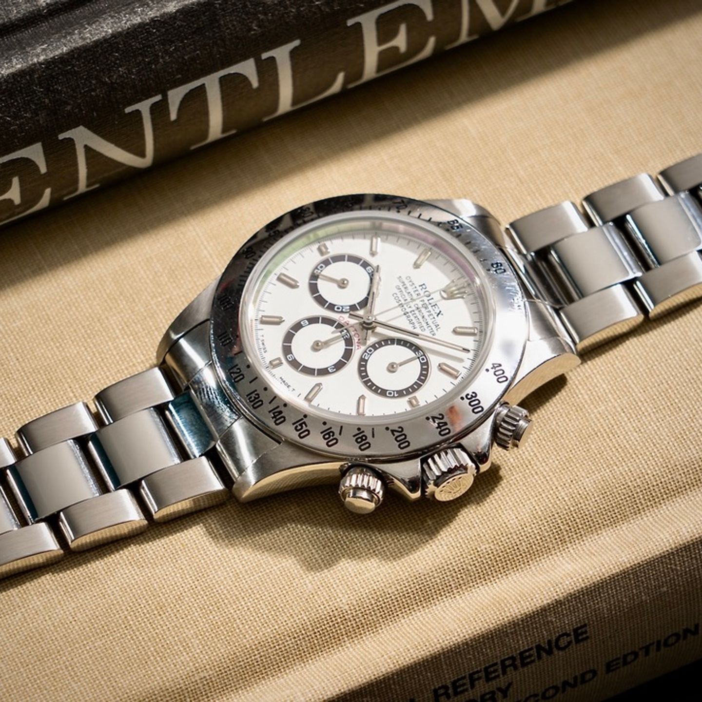 Rolex Daytona 16520 (1995) - Wit wijzerplaat 40mm Staal (5/8)