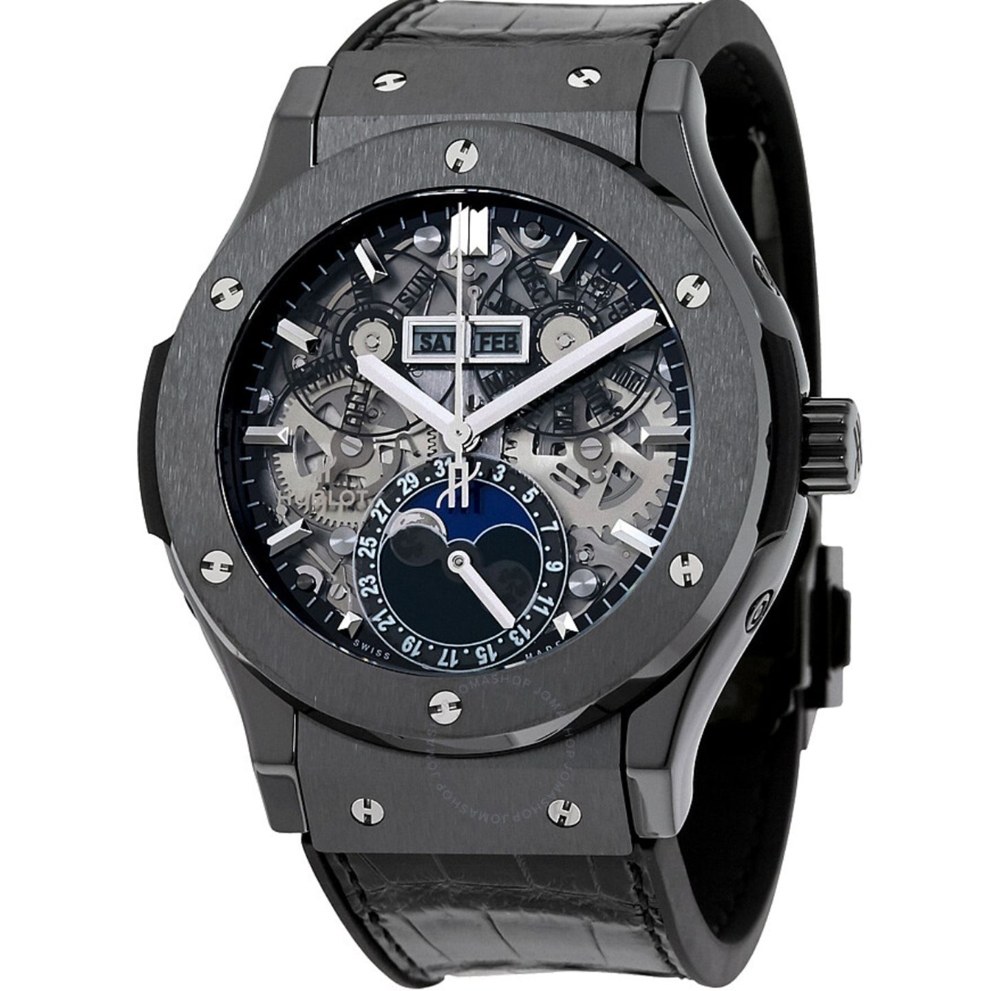 Hublot Classic Fusion Aerofusion 517.CX.0170.LR (2023) - Transparent dial 45 mm Ceramic case (1/1)