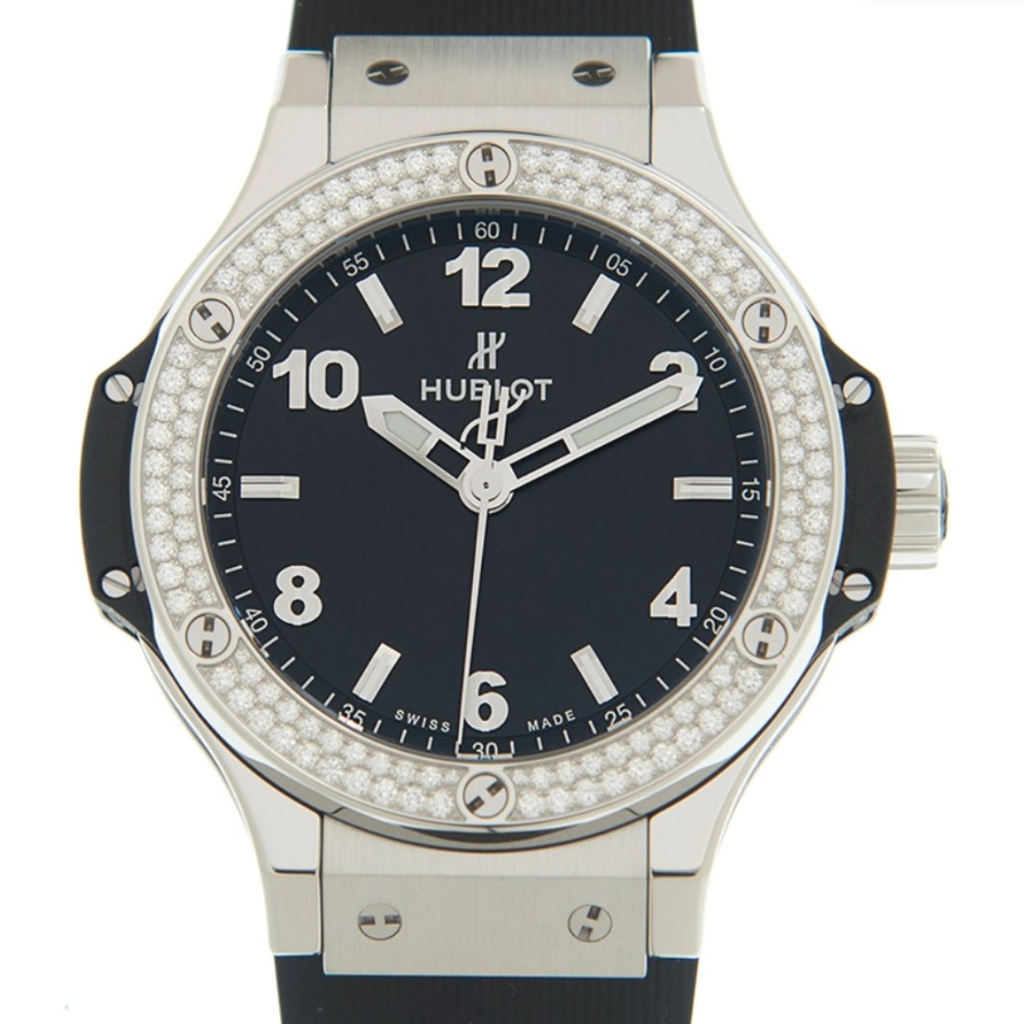 Hublot Big Bang 38 mm 361.sx.1270.rx.1104 (2023) - Black dial 38 mm Steel case (1/3)