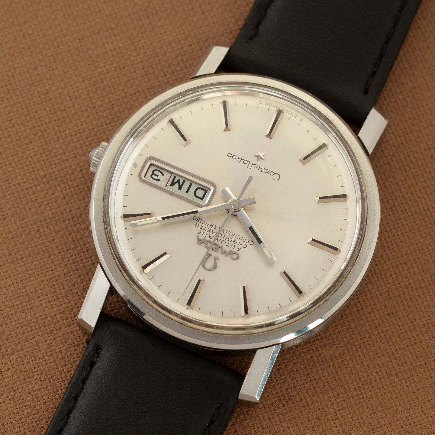 Omega Constellation Day-Date 168.016 (1968) - Silver dial 35 mm Steel case (5/8)