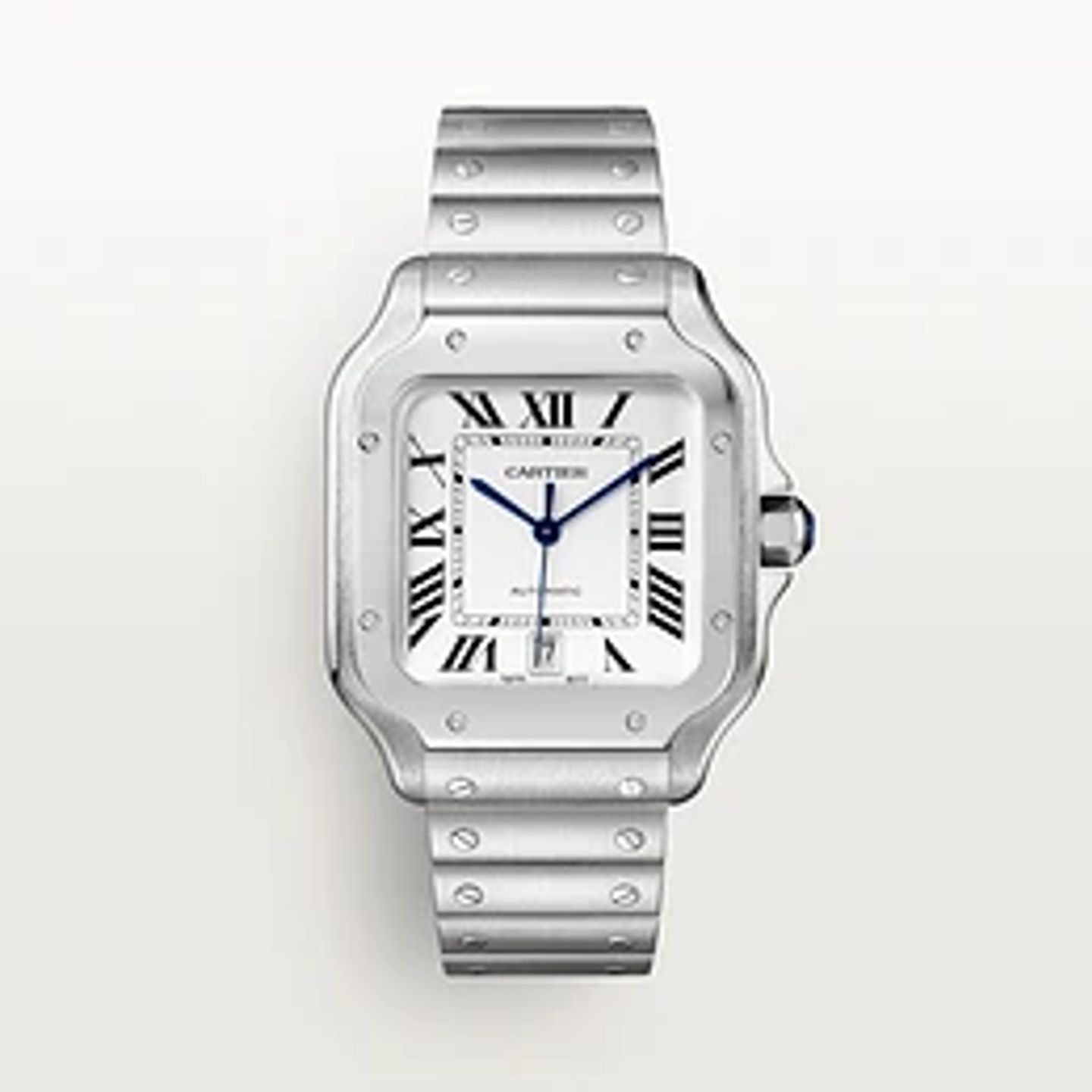 Cartier Santos WSSA0018 (2024) - Silver dial 40 mm Steel case (1/1)