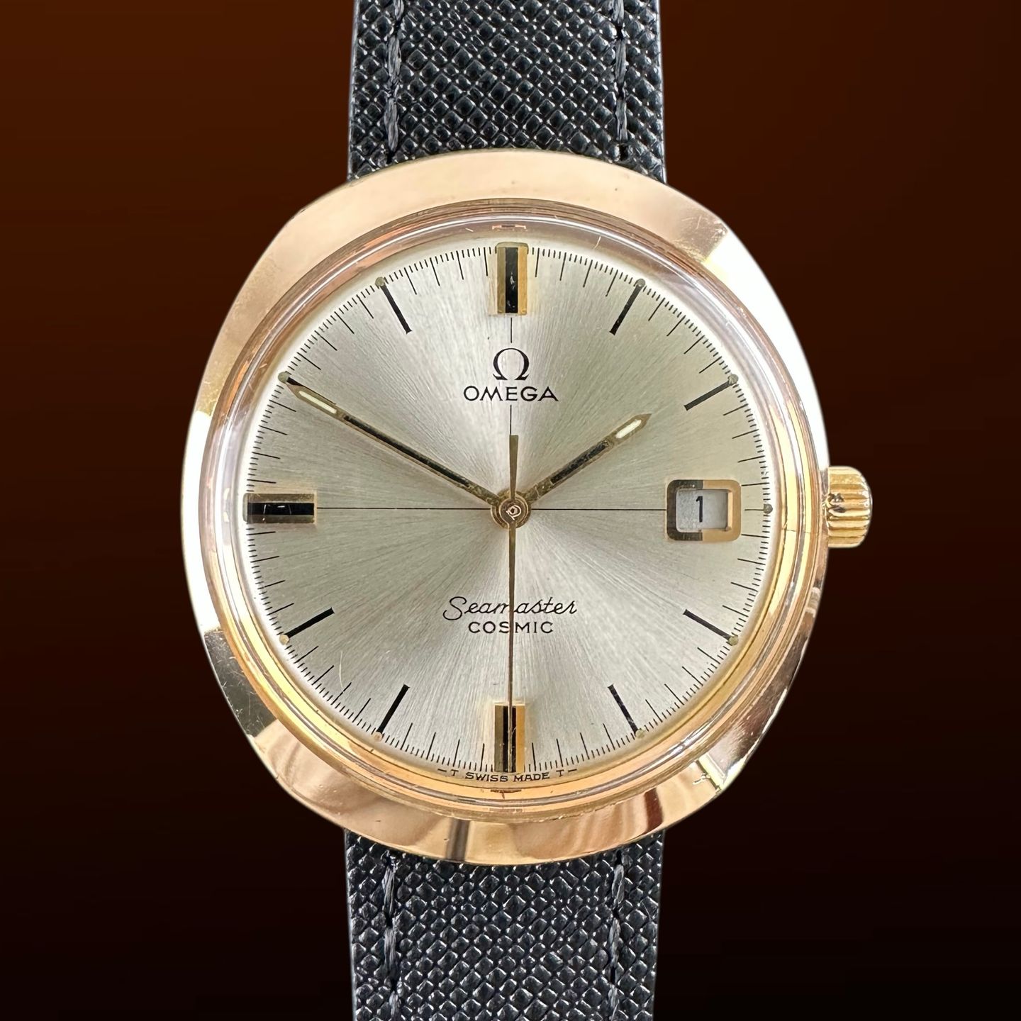 Omega Seamaster Cosmic 136.022 (1969) - White dial 40 mm Steel case (1/8)