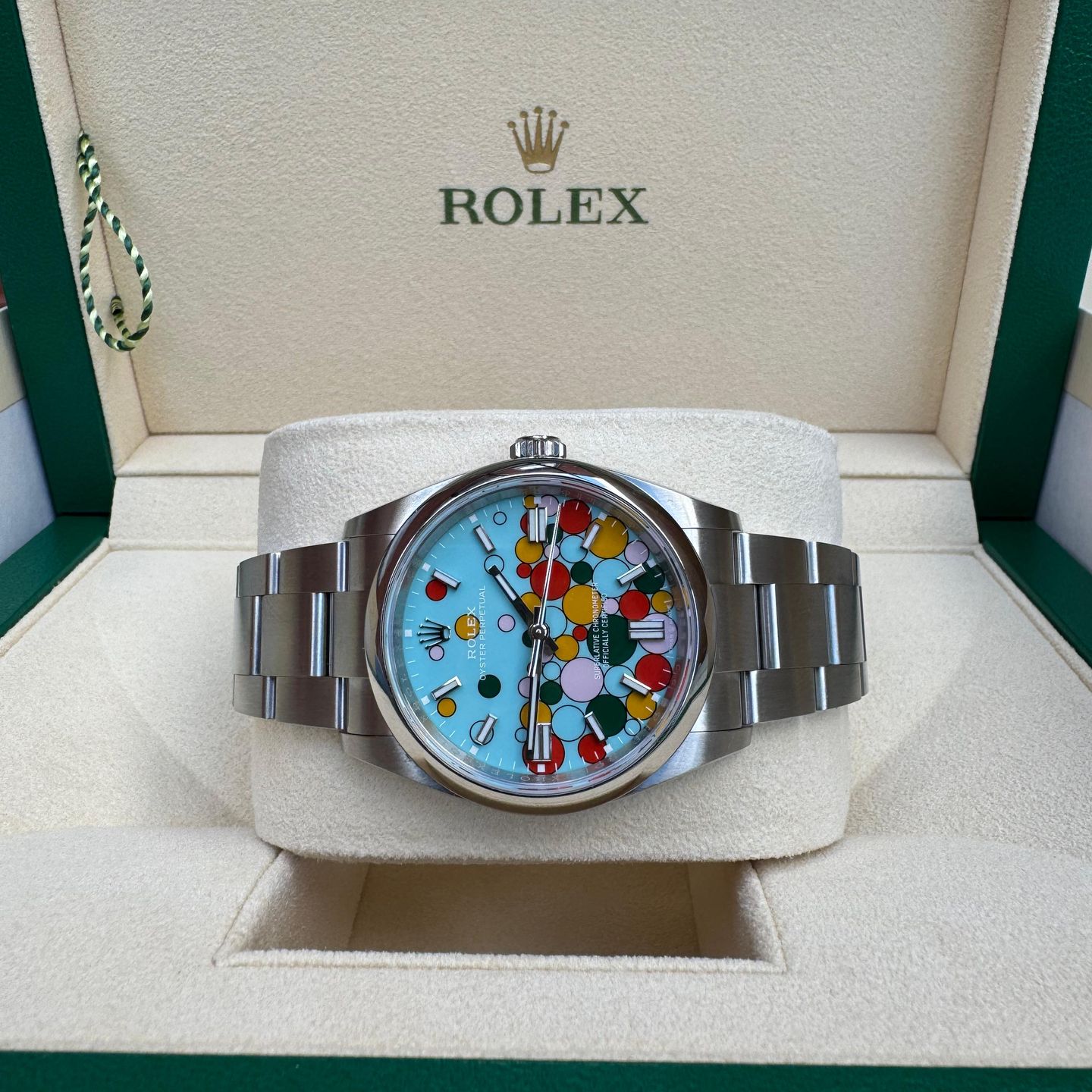 Rolex Oyster Perpetual 36 126000 (2024) - Blauw wijzerplaat 36mm Staal (1/6)