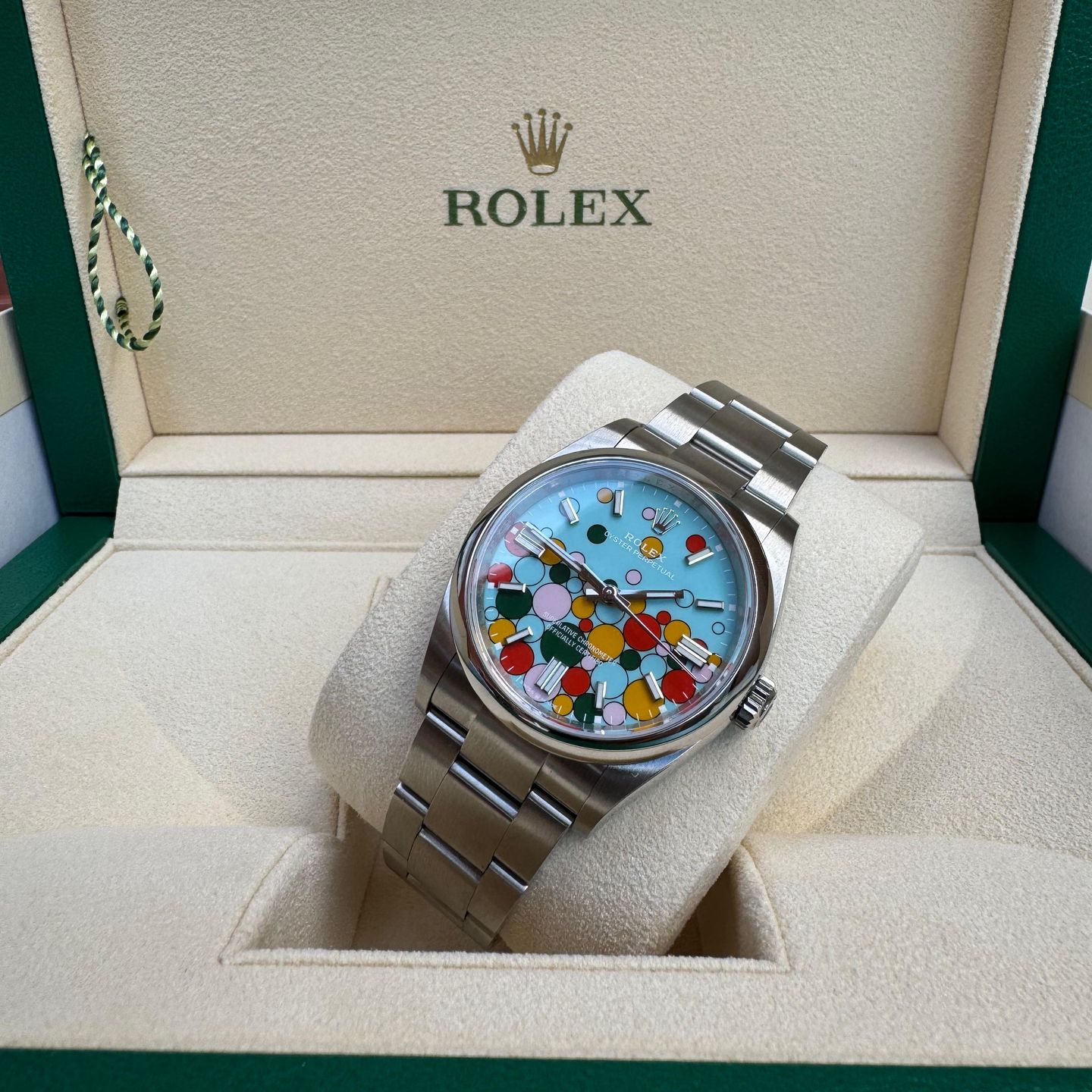 Rolex Oyster Perpetual 36 126000 (2024) - Blauw wijzerplaat 36mm Staal (5/6)