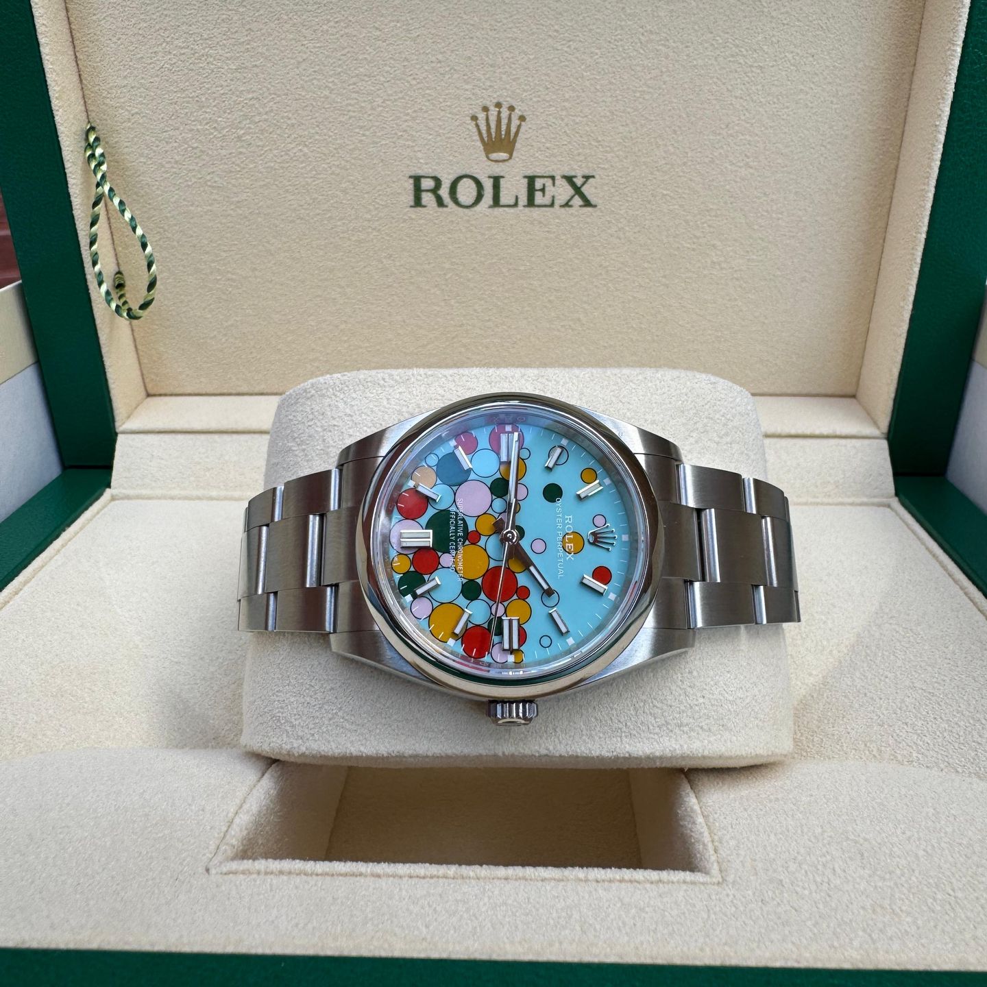 Rolex Oyster Perpetual 36 126000 (2024) - Blauw wijzerplaat 36mm Staal (2/6)