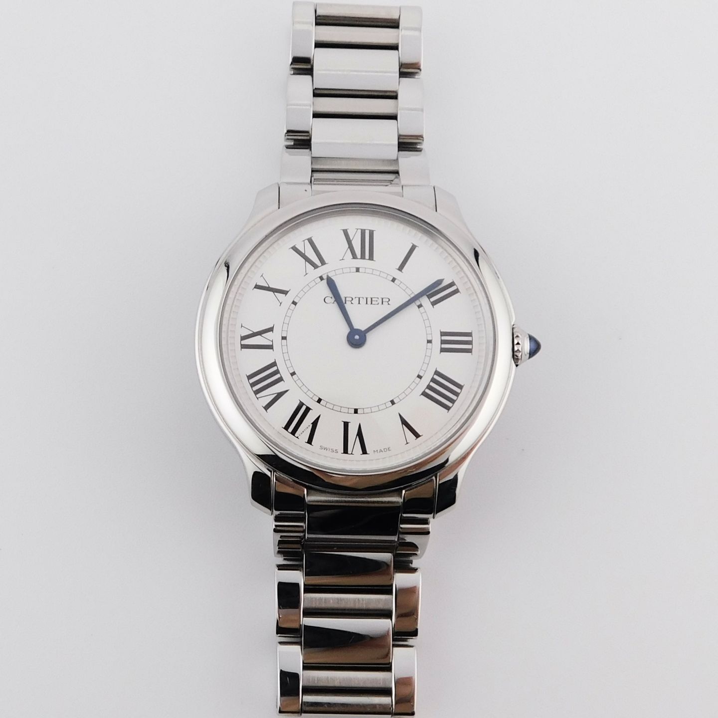 Cartier Ronde Croisière de Cartier WSRN0034 (2024) - Wit wijzerplaat 36mm Staal (2/5)