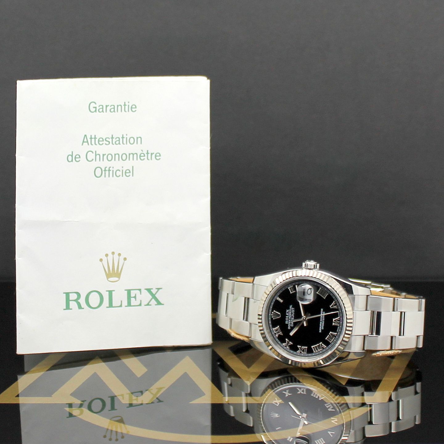Rolex Datejust 36 116234 (2005) - Black dial 36 mm Steel case (5/7)
