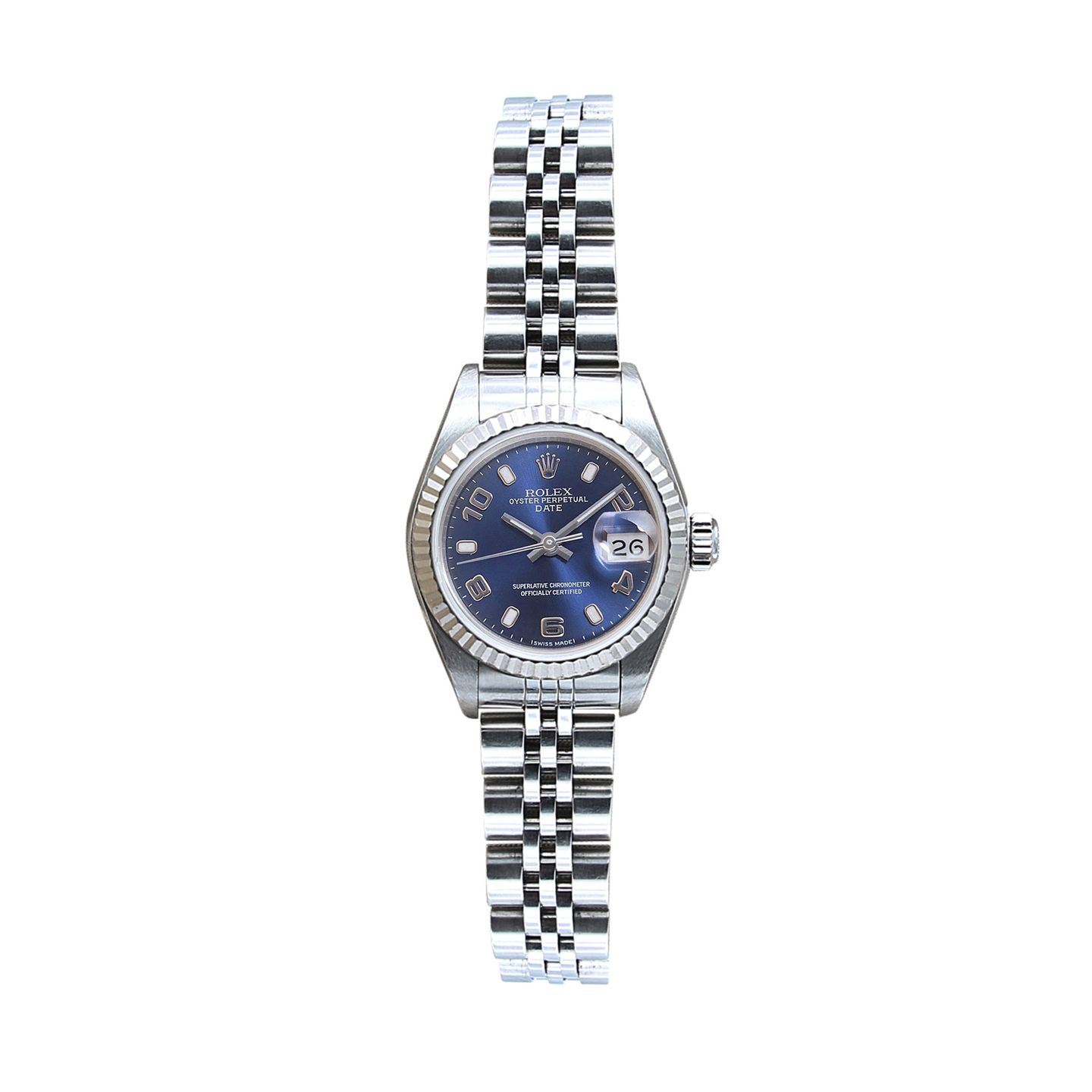 Rolex Lady-Datejust 69174 (Onbekend (willekeurig serienummer)) - 26mm Staal (1/8)