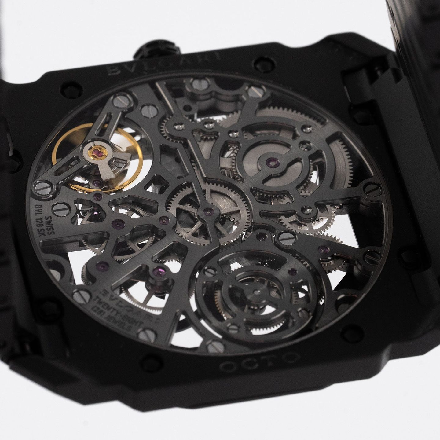 Bulgari Octo 103610 (Onbekend (willekeurig serienummer)) - Transparant wijzerplaat 40mm Titanium (6/8)