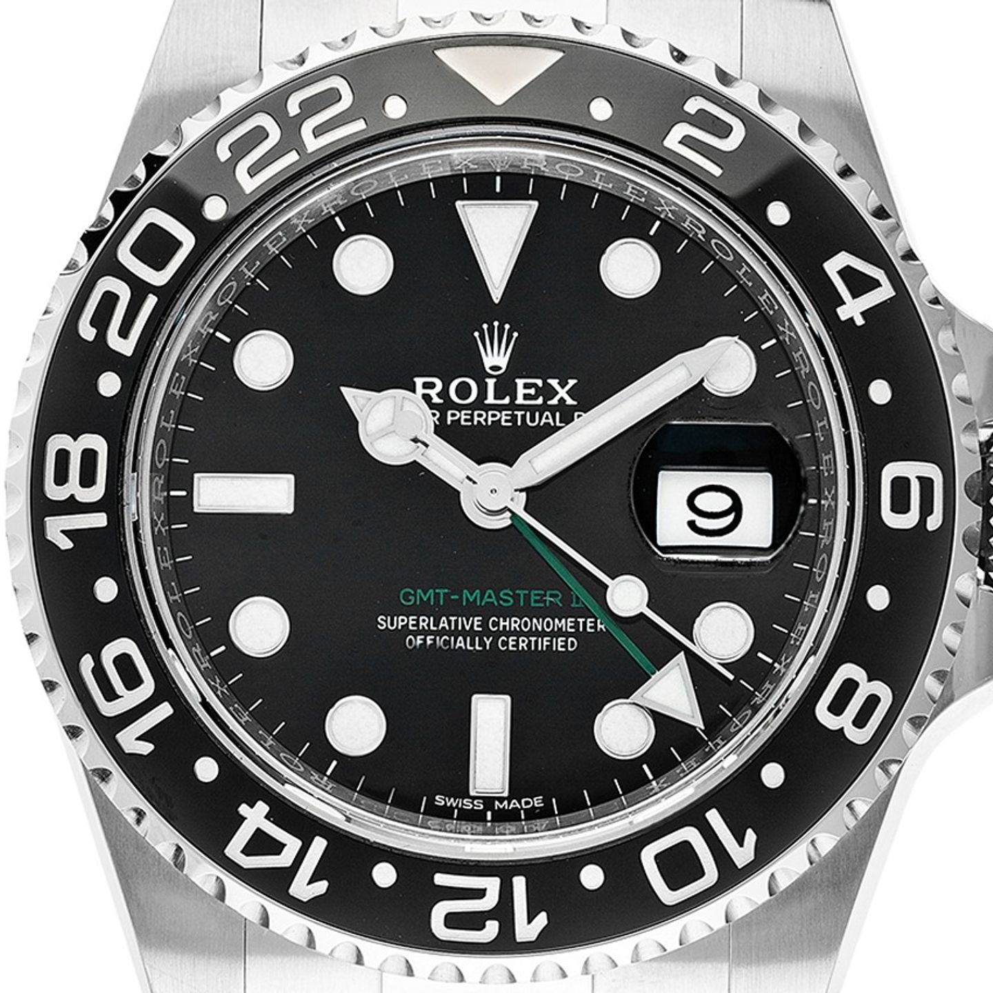 Rolex GMT-Master II 116710LN (2010) - Zwart wijzerplaat 40mm Staal (1/8)