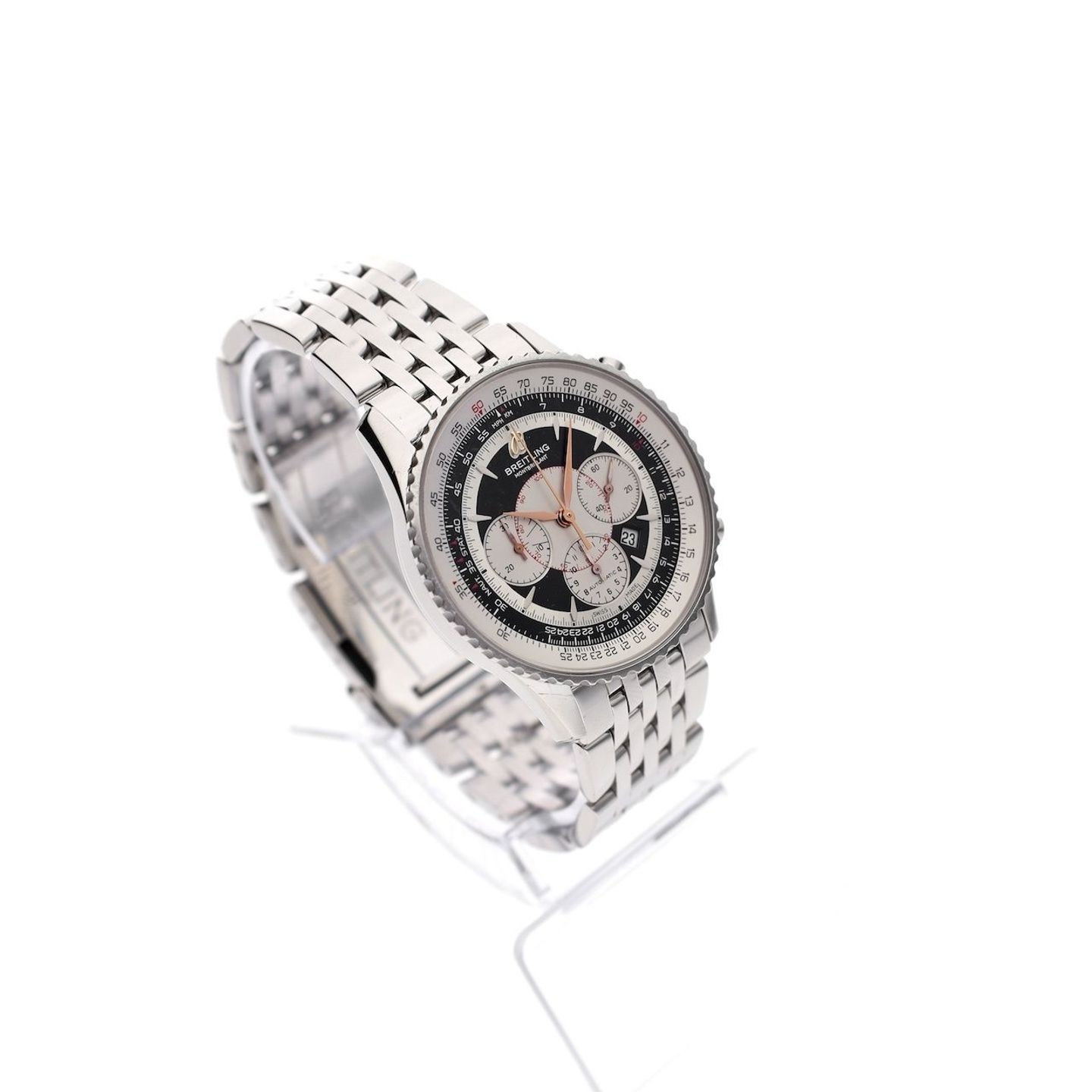 Breitling Montbrillant A41370 (2013) - 38mm Staal (3/8)