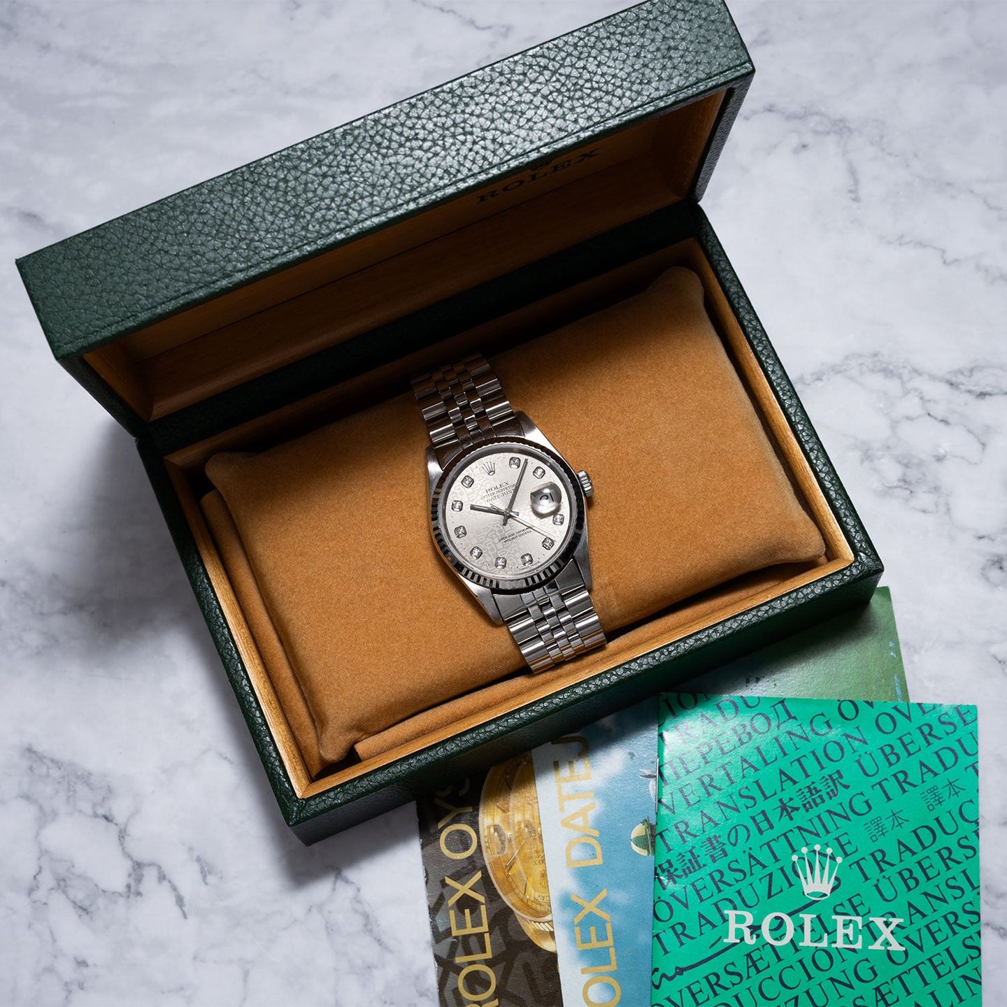 Rolex Datejust 36 16234 (1996) - 36mm Staal (5/5)