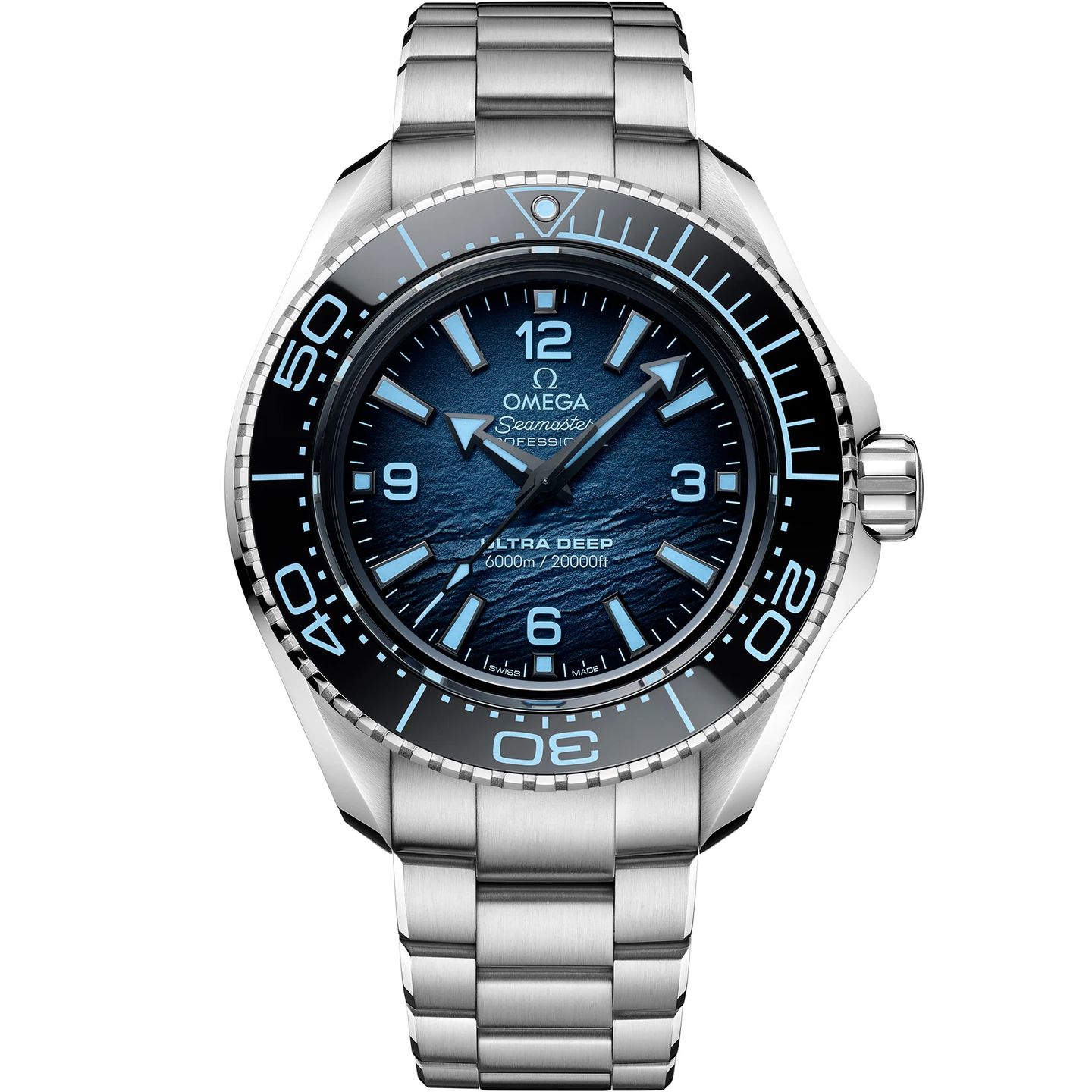 Omega Seamaster Planet Ocean 215.30.46.21.03.002 (2024) - Blue dial 46 mm Steel case (1/2)