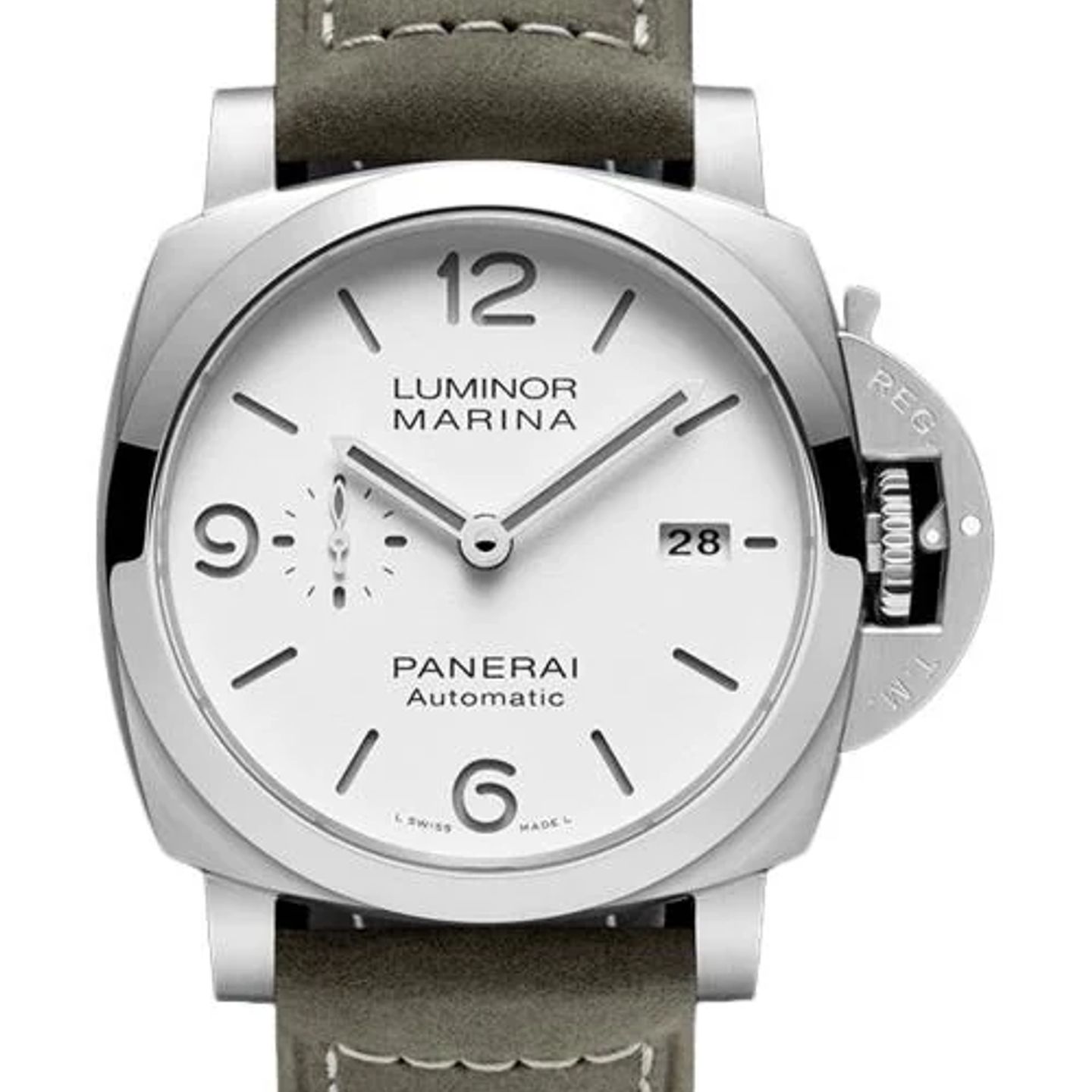 Panerai Luminor Marina PAM01314 (2026) - Wit wijzerplaat 44mm Staal (1/1)