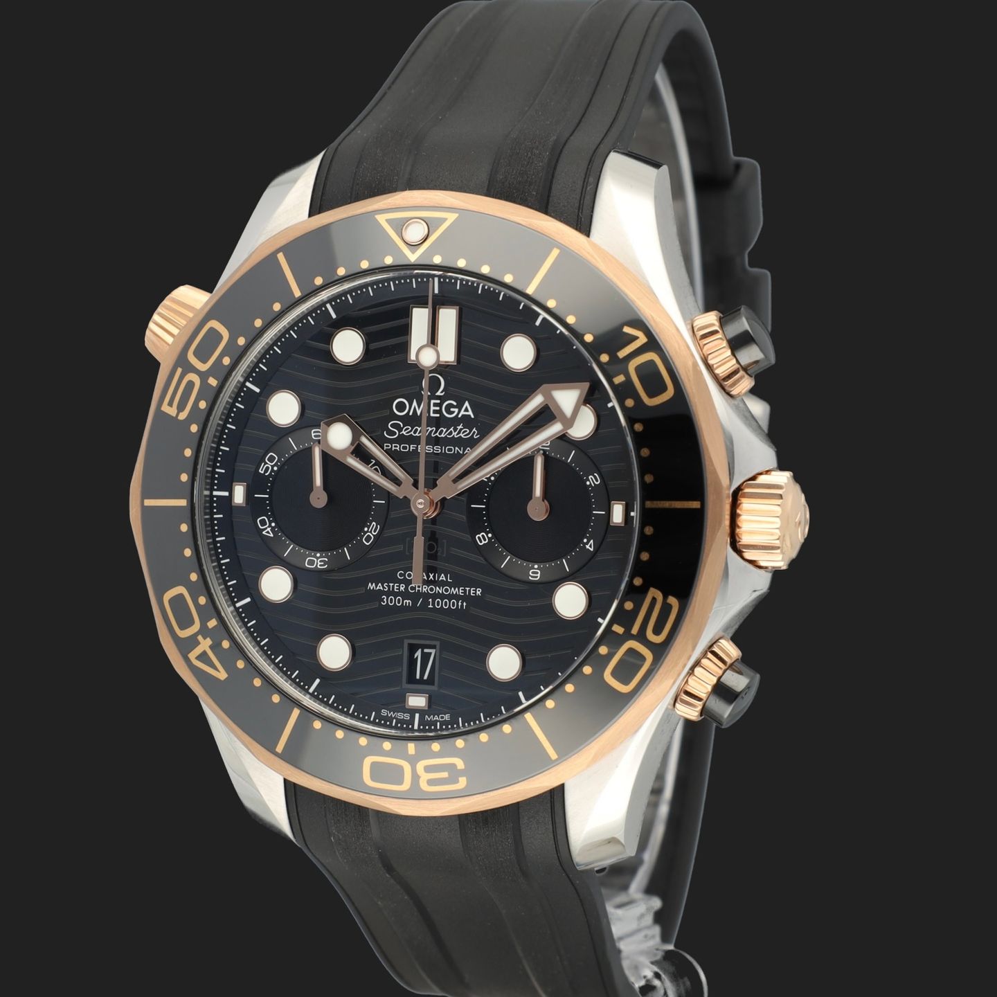Omega Seamaster Diver 300 M 210.22.44.51.01.001 (2024) - Black dial 44 mm Steel case (1/8)