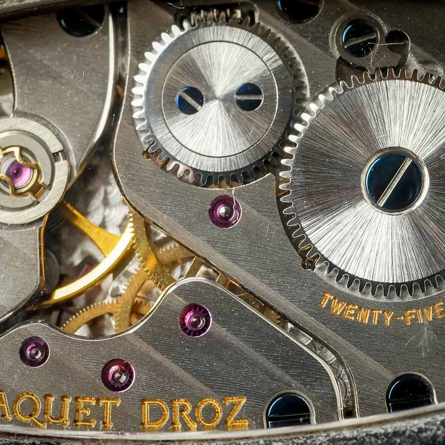 Jaquet-Droz Tonneau GMT J001120102 (2008) - Wit wijzerplaat 34mm Staal (6/6)