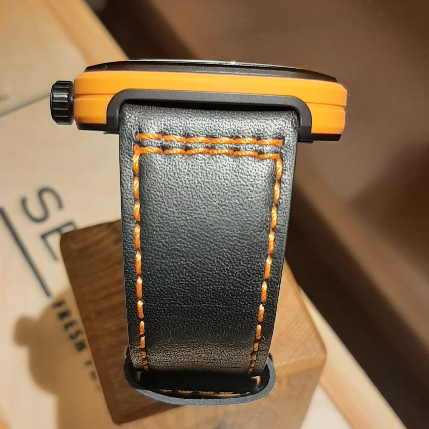 SevenFriday P1-3 SF-P1/03-F0248 (2015) - Orange dial 47 mm Steel case (4/8)
