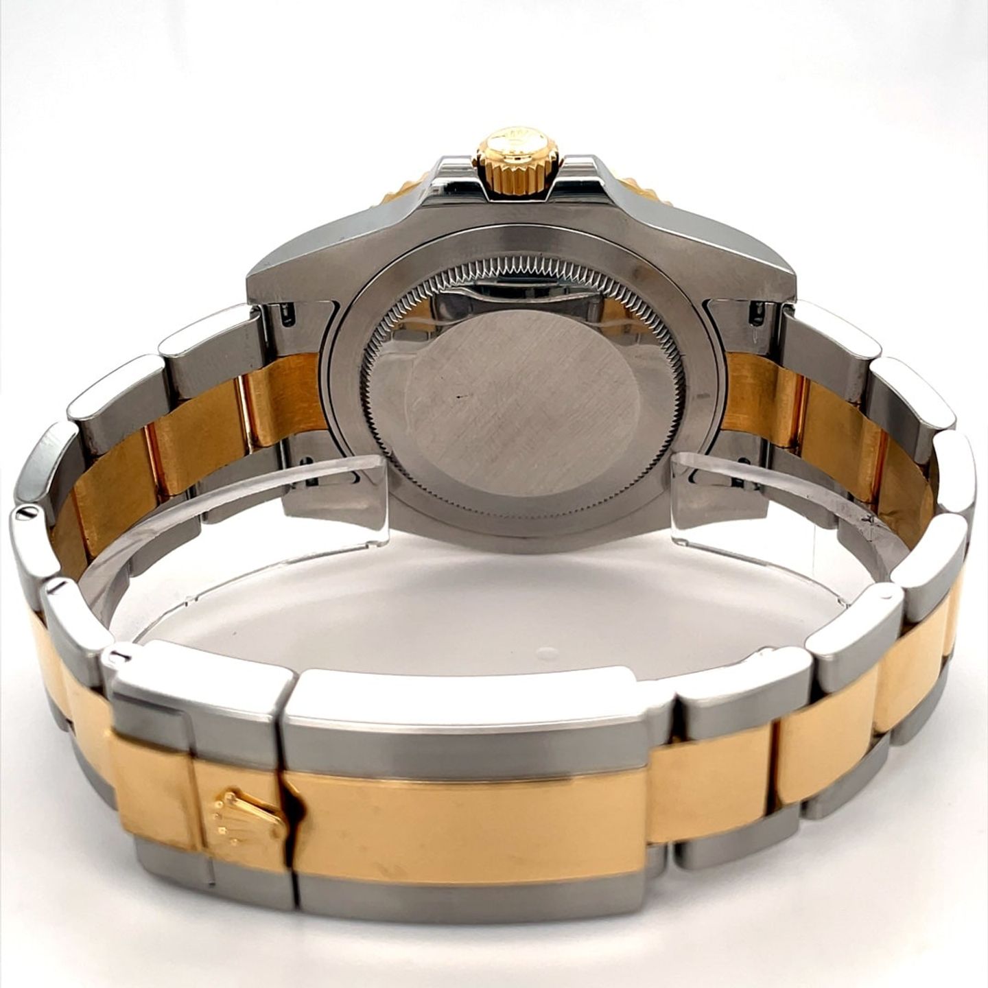 Rolex GMT-Master II 116713LN (2018) - Black dial 40 mm Gold/Steel case (5/8)