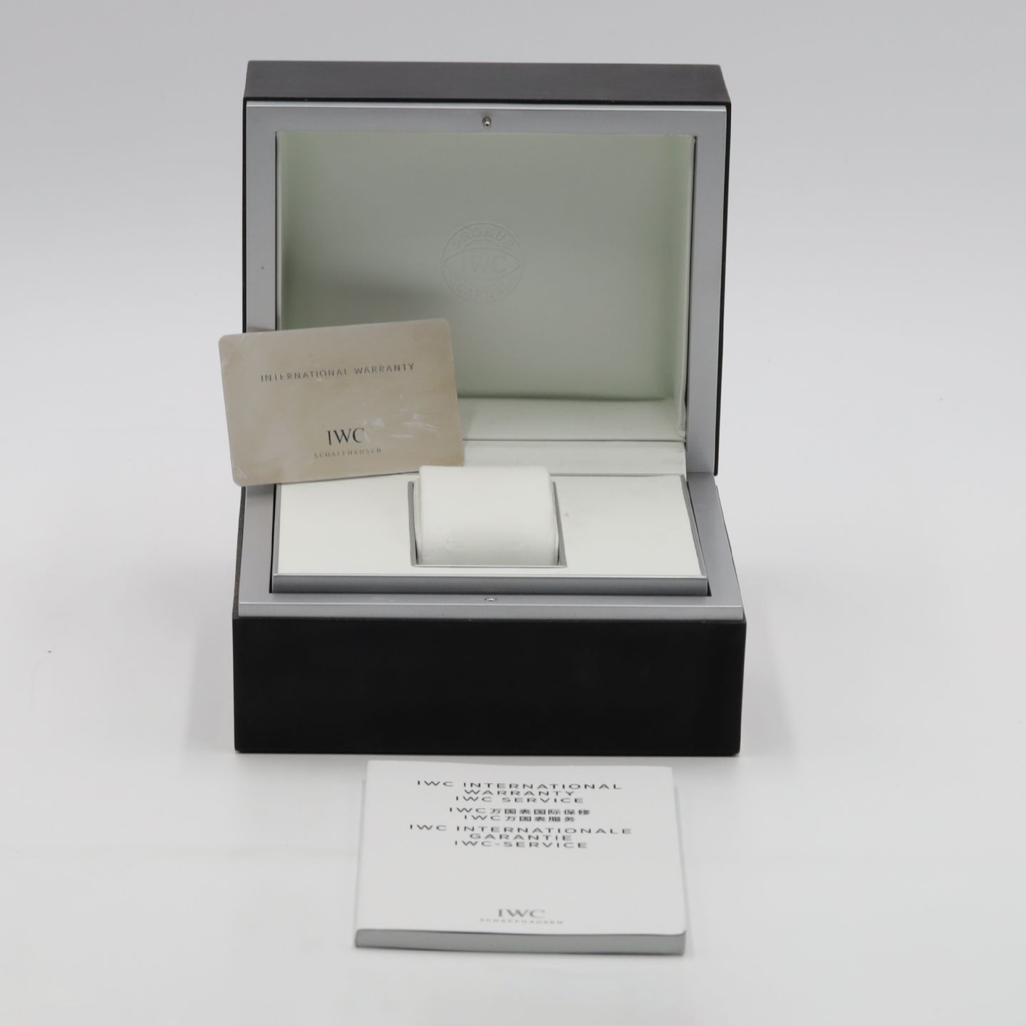 IWC Portuguese Chronograph IW371447 (Unknown (random serial)) - Black dial 41 mm Steel case (8/8)