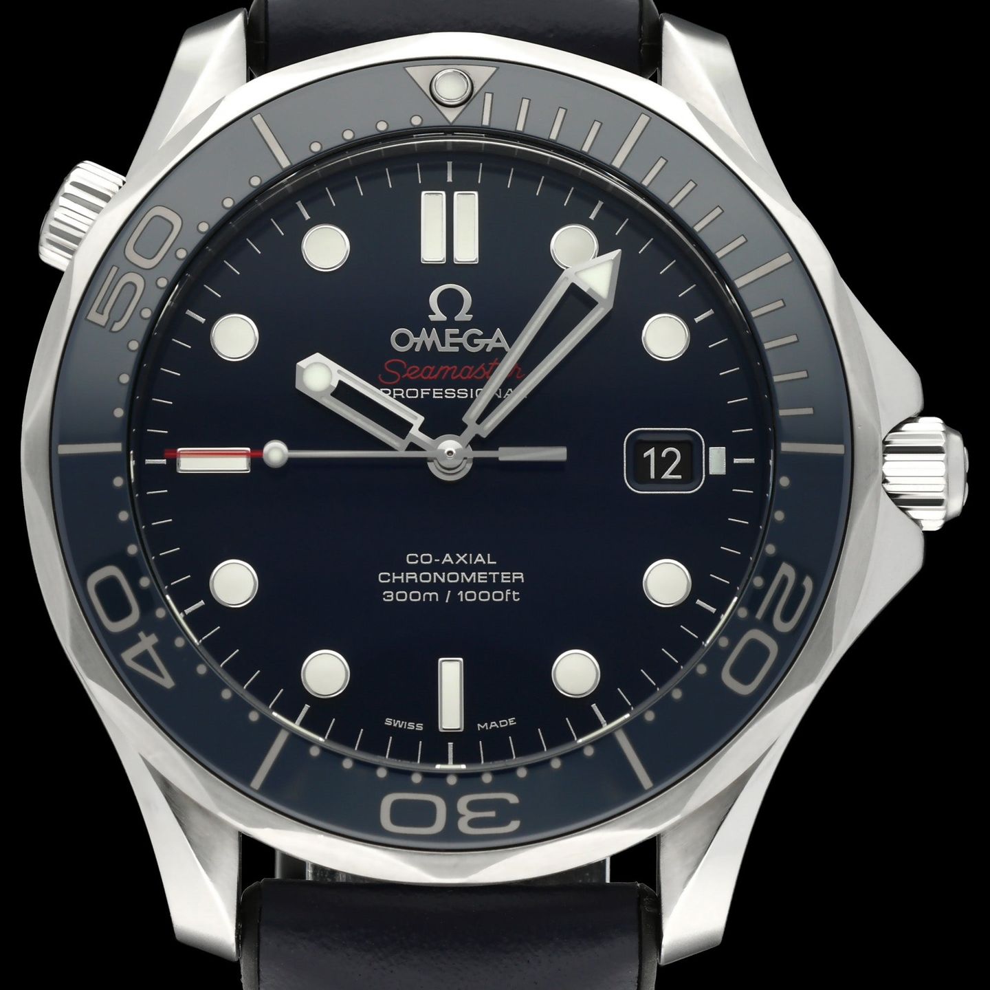 Omega Seamaster Diver 300 M 2262.50.00 (2009) - Black dial 36 mm Steel case (1/7)