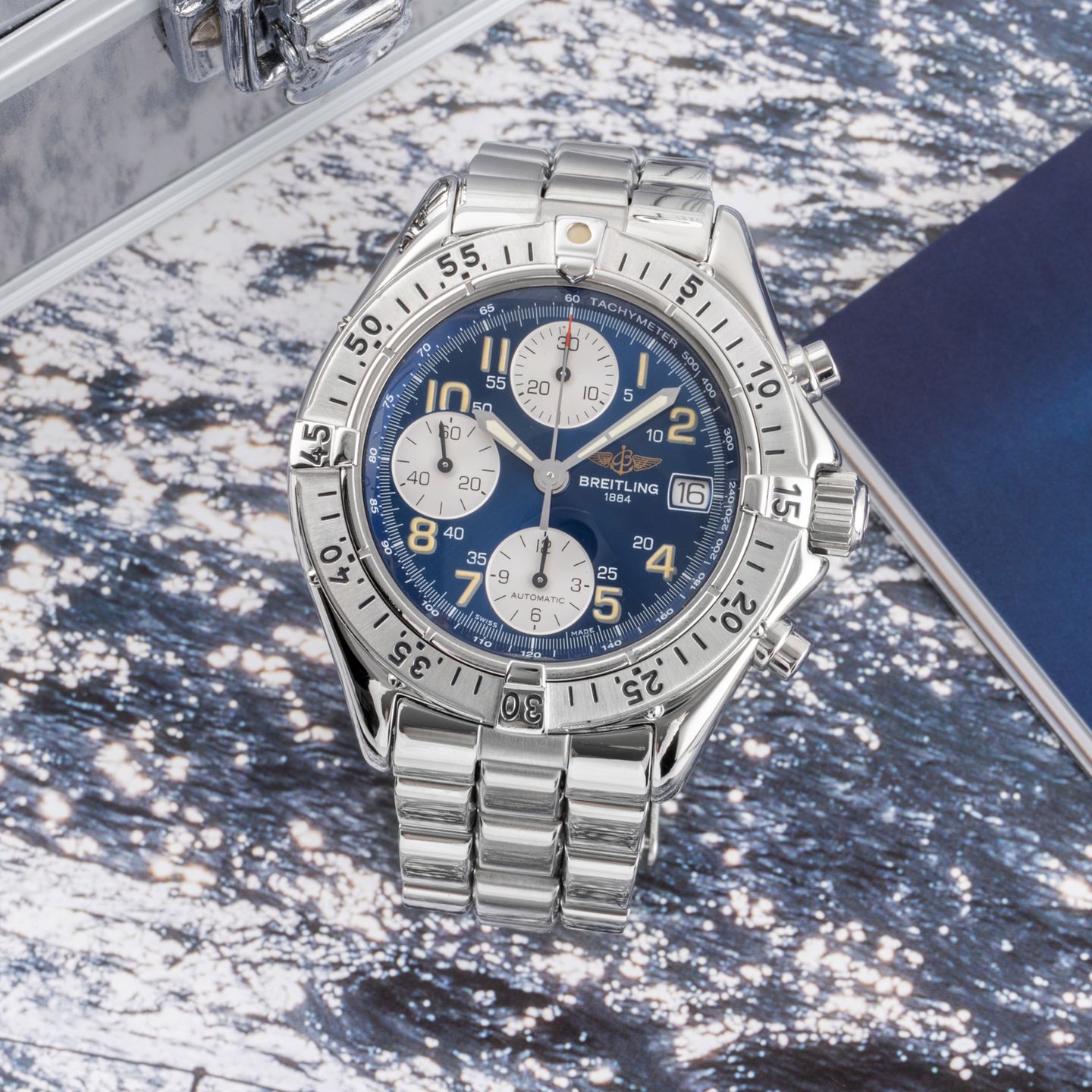 Breitling Colt Chronograph Automatic A13035.1 (1998) - Steel case (1/8)