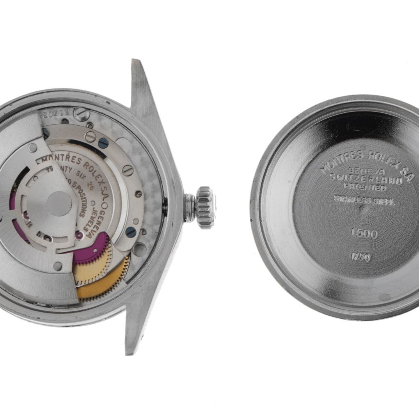 Rolex Oyster Perpetual Date 1500 (1970) - 34mm Staal (8/8)