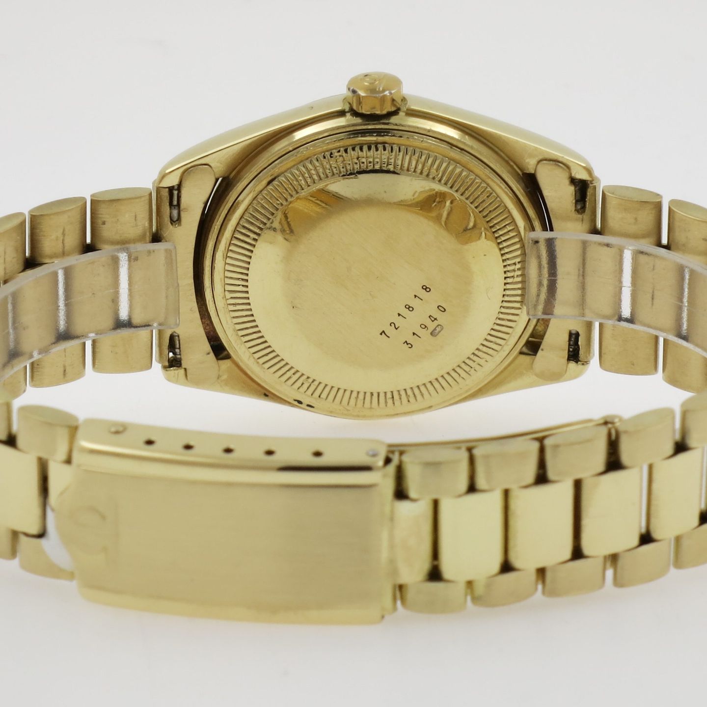 Baume & Mercier Vintage 3194-0 (1980) - White dial 30 mm Yellow Gold case (3/3)