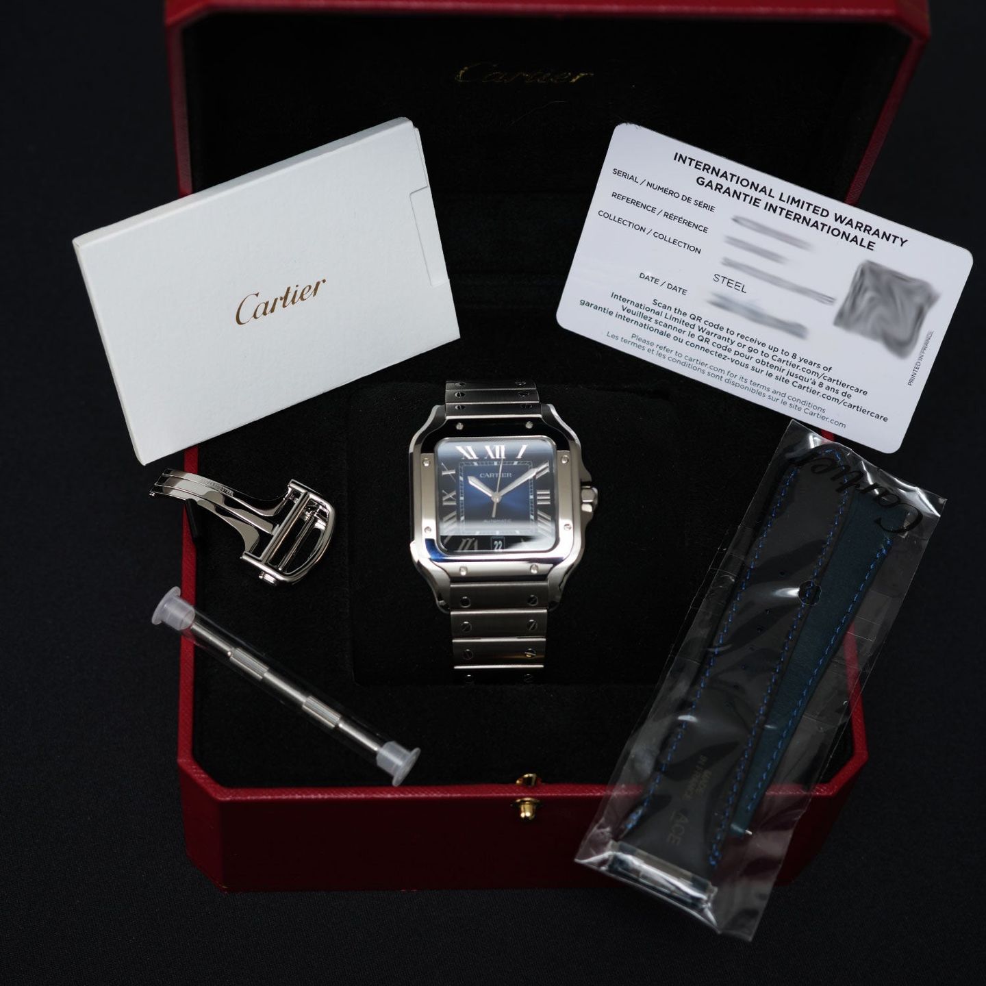 Longines Spirit L3.812.5.53.9 (2024) - Zwart wijzerplaat 42mm Staal (5/5)