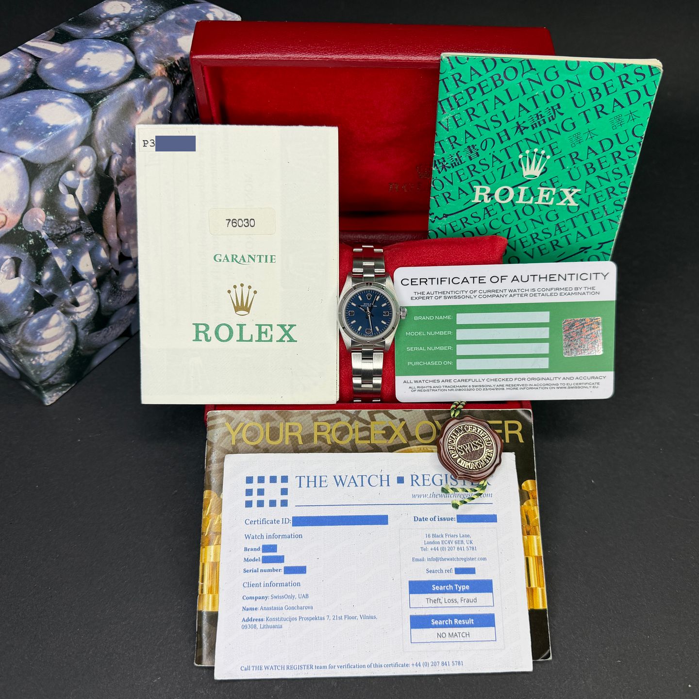 Rolex Oyster Perpetual 76030 (2000) - 26 mm Steel case (3/8)