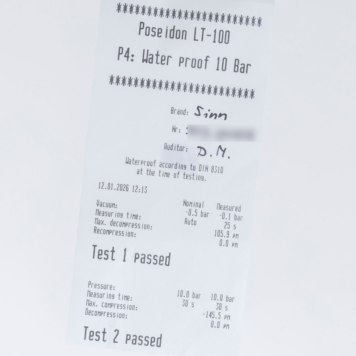 Sinn 903 903.091 (Unknown (random serial)) - Blue dial 41 mm Steel case (5/8)