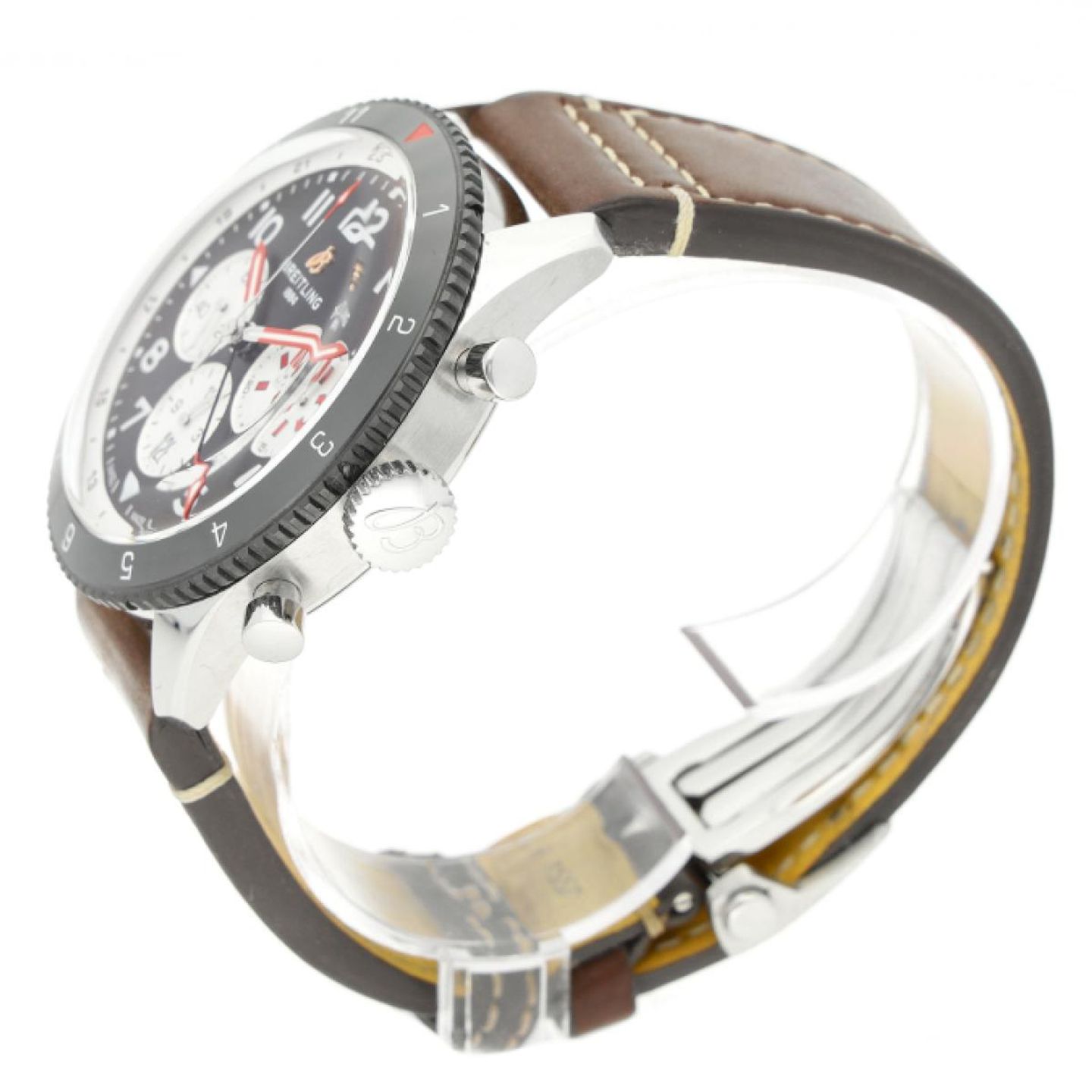 Breitling Super Avi YB04451A1B1X1 (2022) - Black dial 46 mm Steel case (4/8)