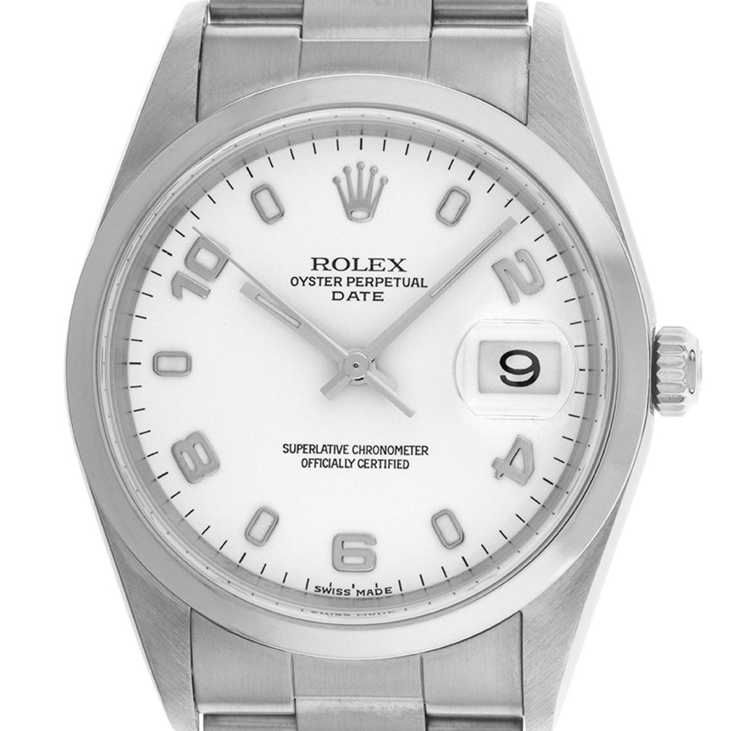 Rolex Oyster Perpetual Date 115200 - (1/8)