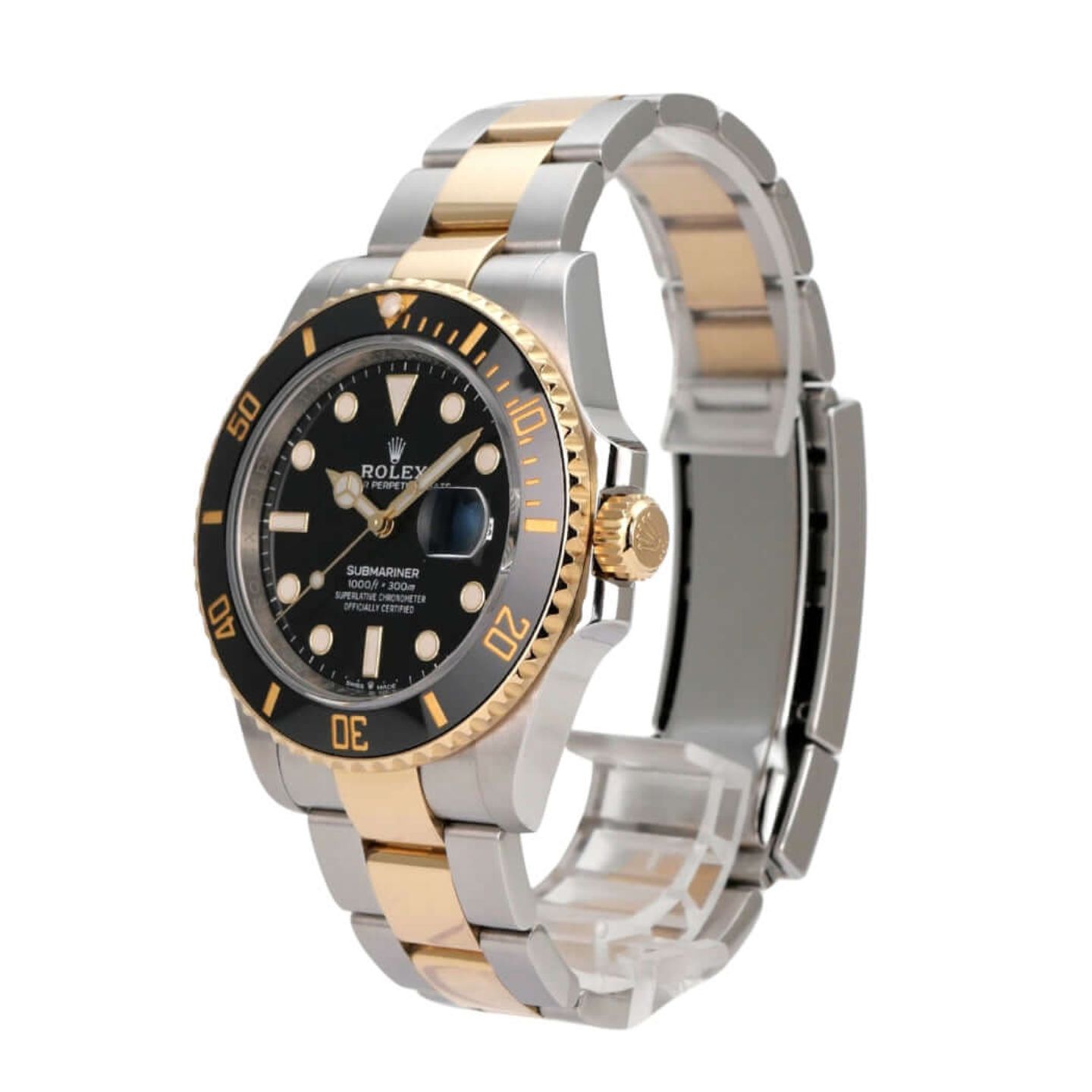 Rolex Submariner Date 126613LN (2021) - Zwart wijzerplaat 41mm Staal (3/8)