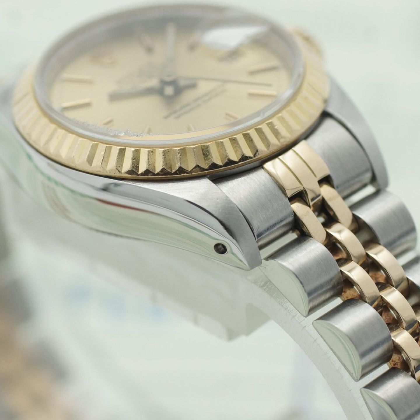 Rolex Lady-Datejust 69173 (1989) - 26mm Goud/Staal (7/8)