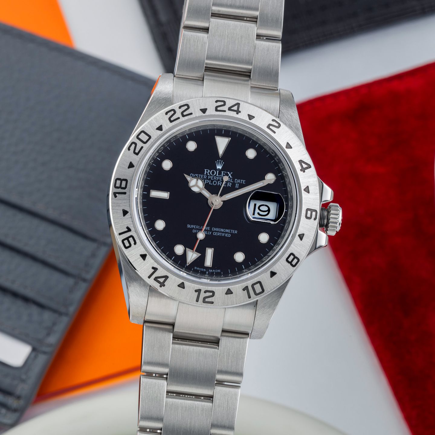 Rolex Explorer II 16570 (Onbekend (willekeurig serienummer)) - 40mm Staal (3/8)