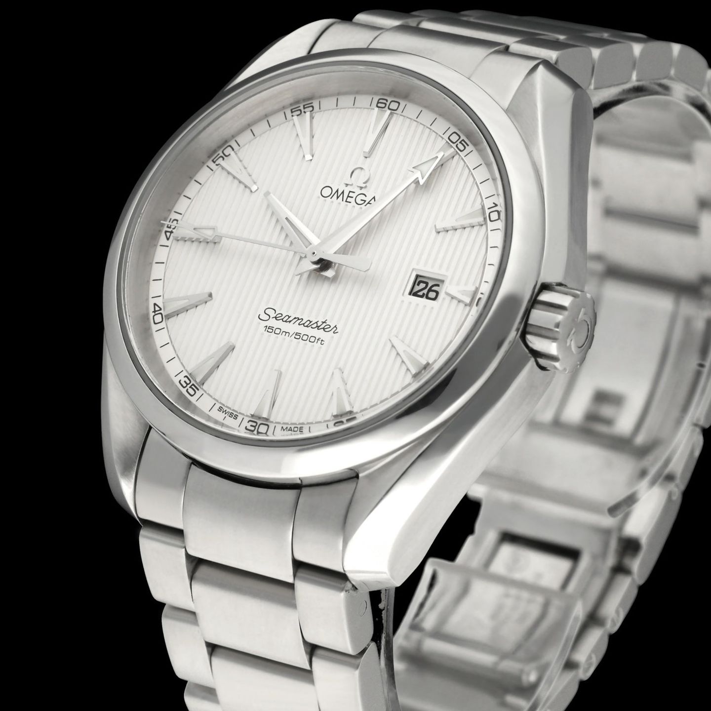 Omega Seamaster Aqua Terra 231.10.39.61.02.001 (2010) - Silver dial 39 mm Steel case (7/8)